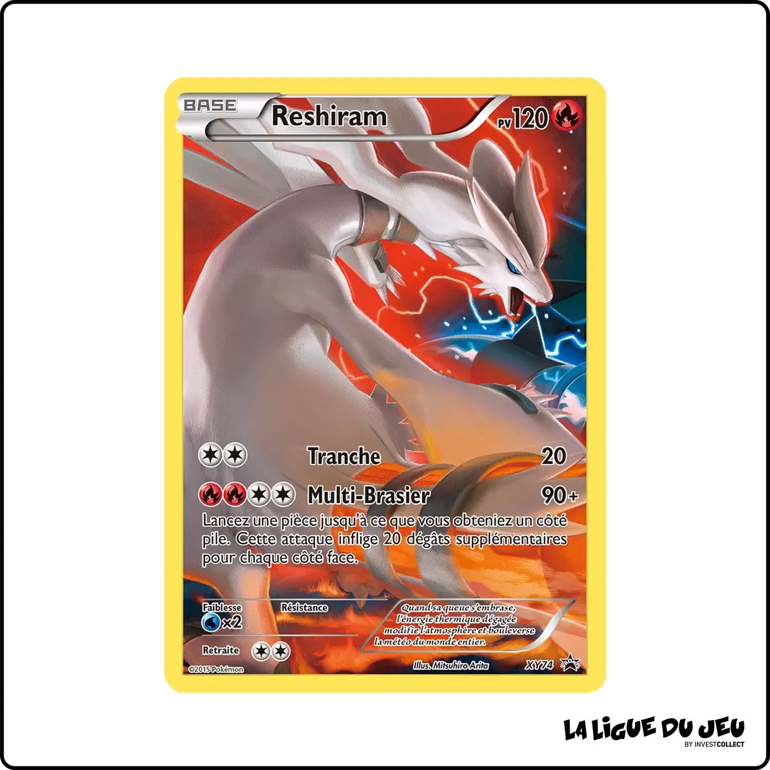 Promo - Pokemon - XY Promo - Reshiram XY74