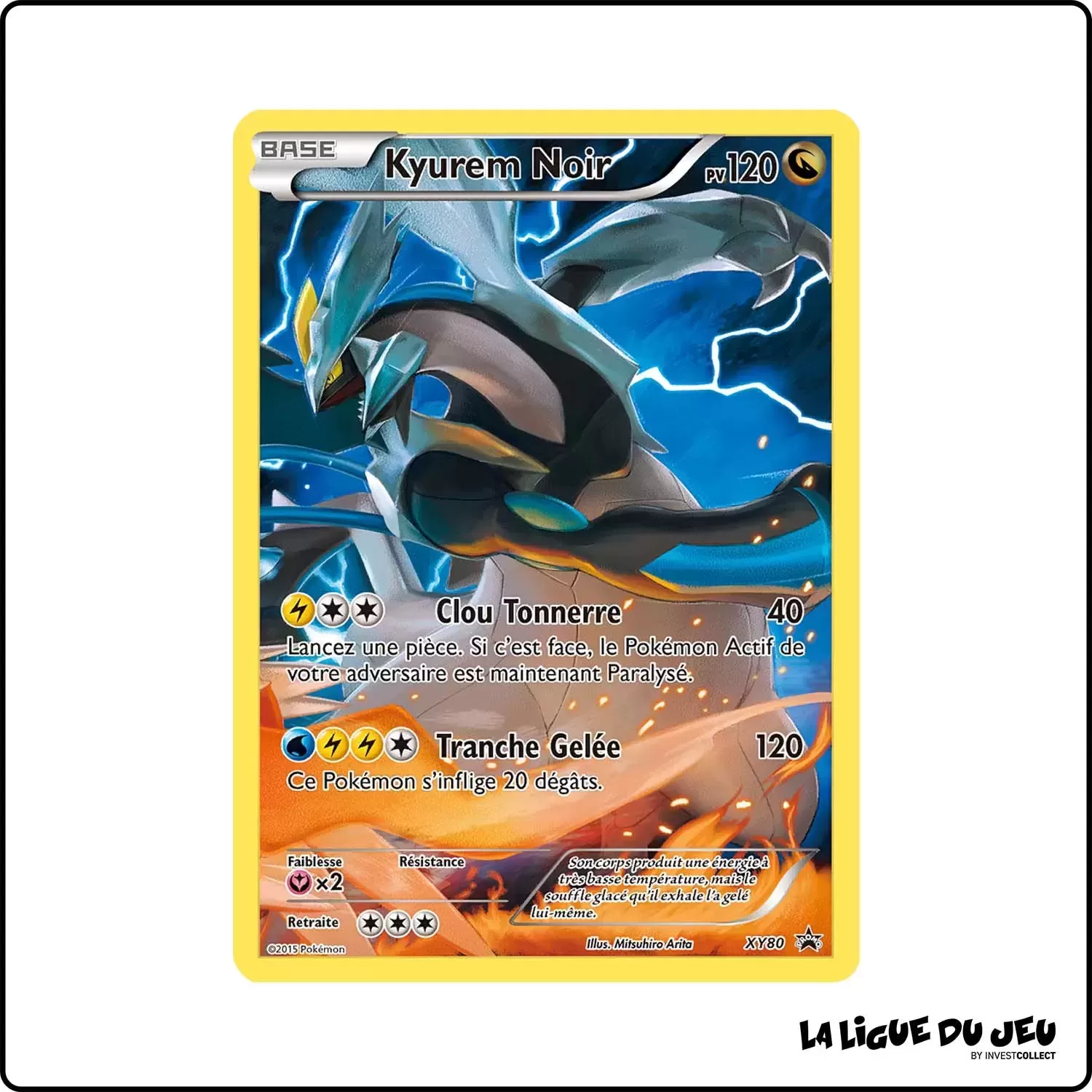 Promo - Pokemon - XY Promo - Kyurem Noir XY80