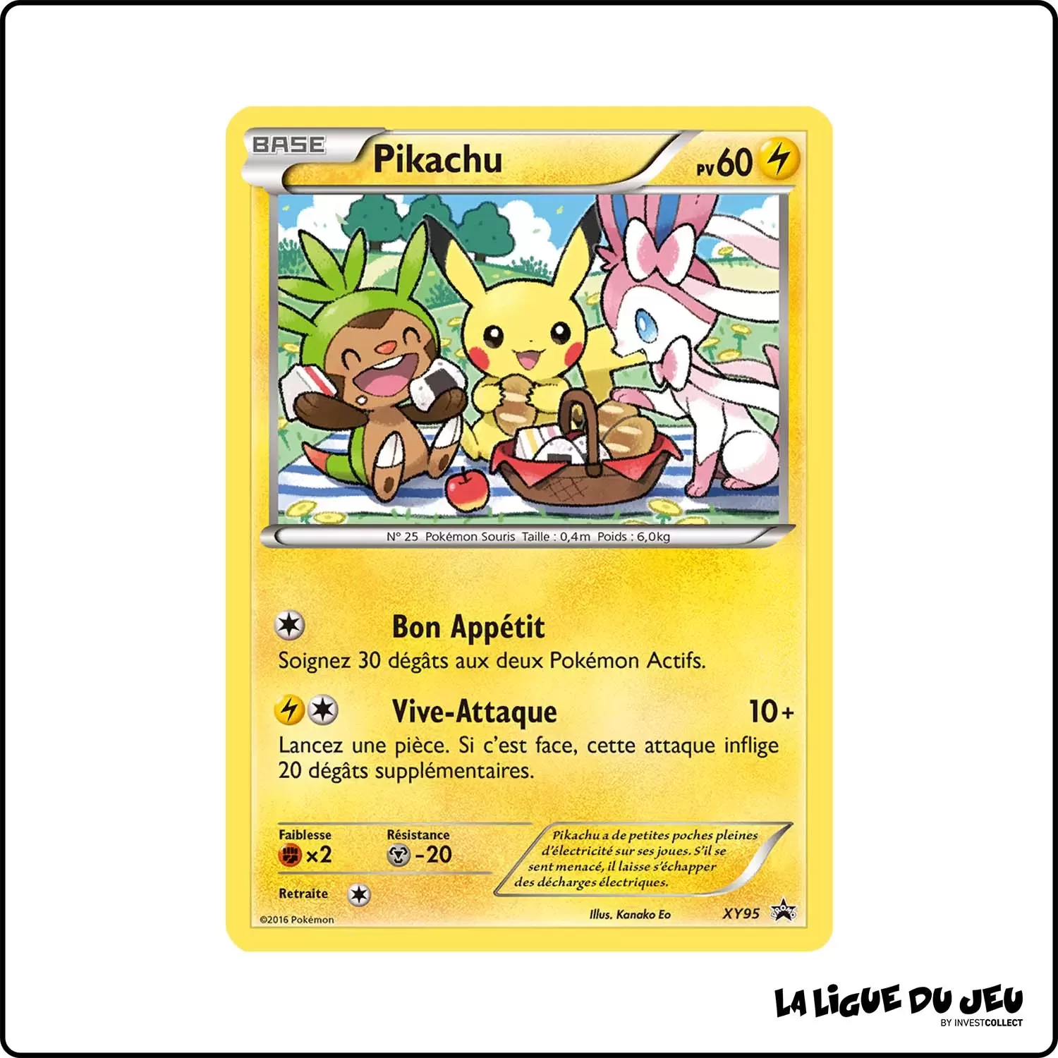 Promo - Pokemon - XY Promo - Pikachu XY95