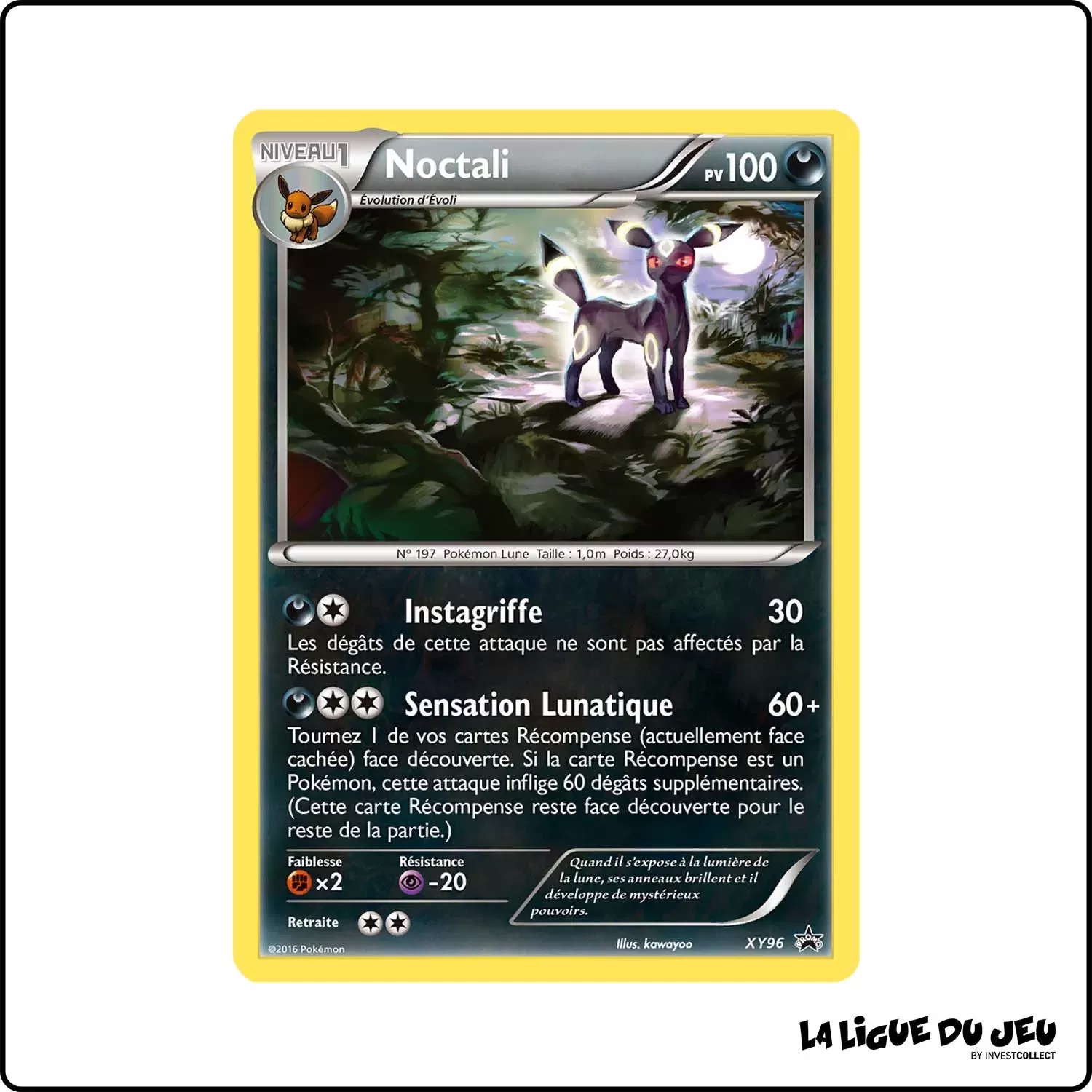 Promo - Pokemon - XY Promo - Noctali XY96