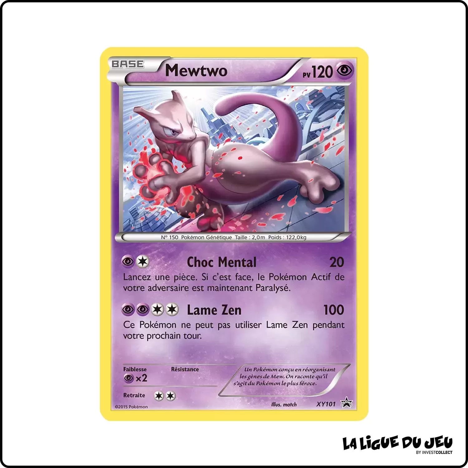 Promo - Pokemon - XY Promo - Mewtwo XY101