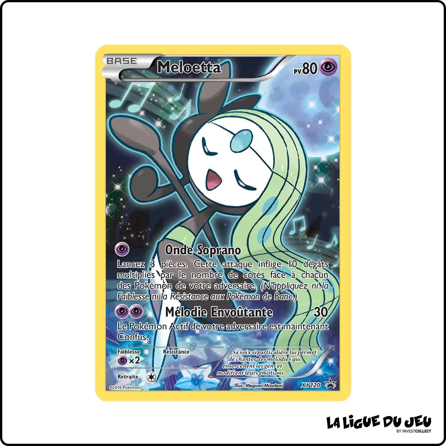 Promo - Pokemon - XY Promo - Meloetta XY120