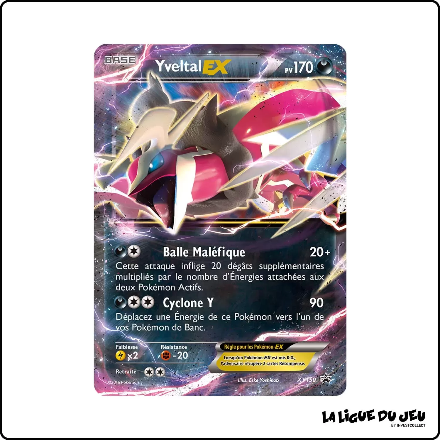 Promo - Pokemon - XY Promo - Yveltal-EX XY150