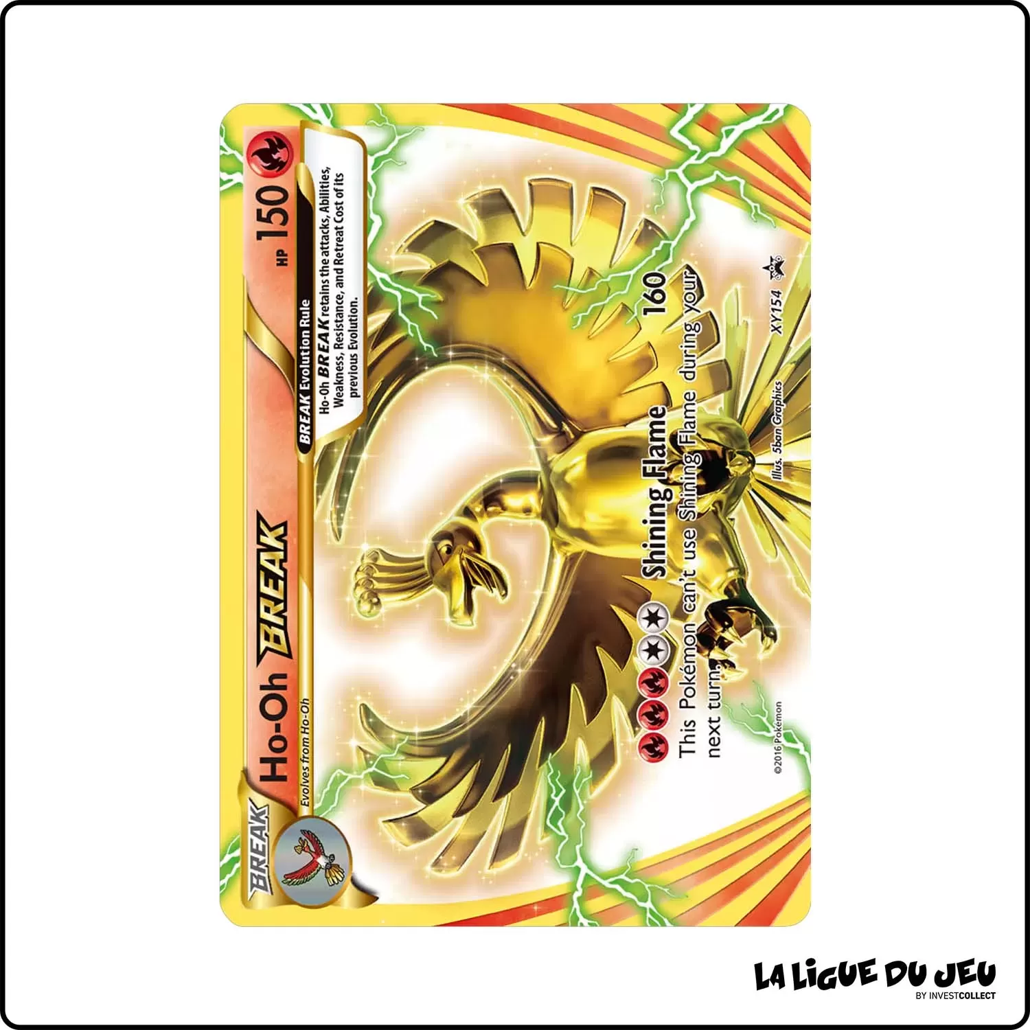 Promo - Pokemon - XY Promo - Ho-Oh TURBO XY154