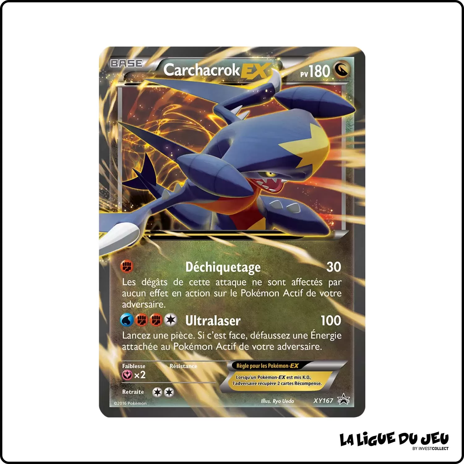 Promo - Pokemon - XY Promo - Carchacrok-EX XY167