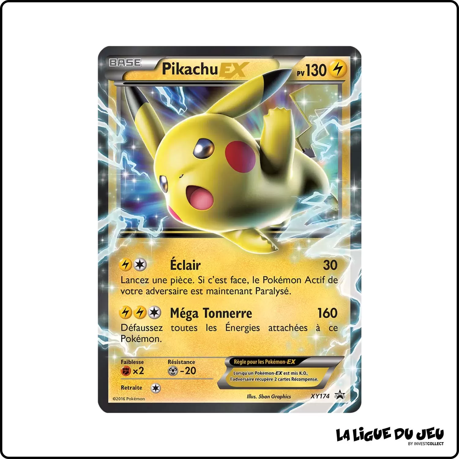 Promo - Pokemon - XY Promo - Pikachu-EX XY174