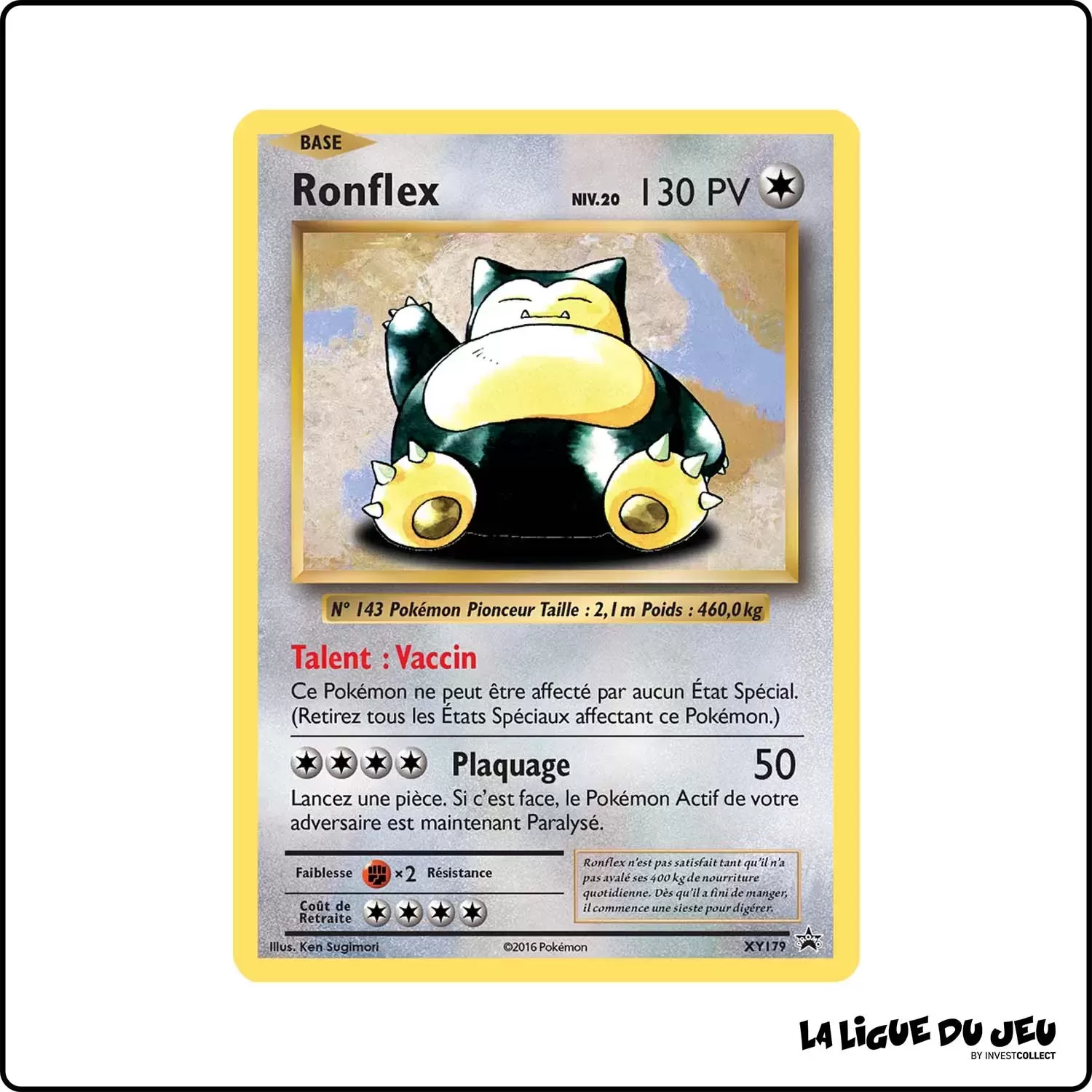 Promo - Pokemon - XY Promo - Ronflex XY179