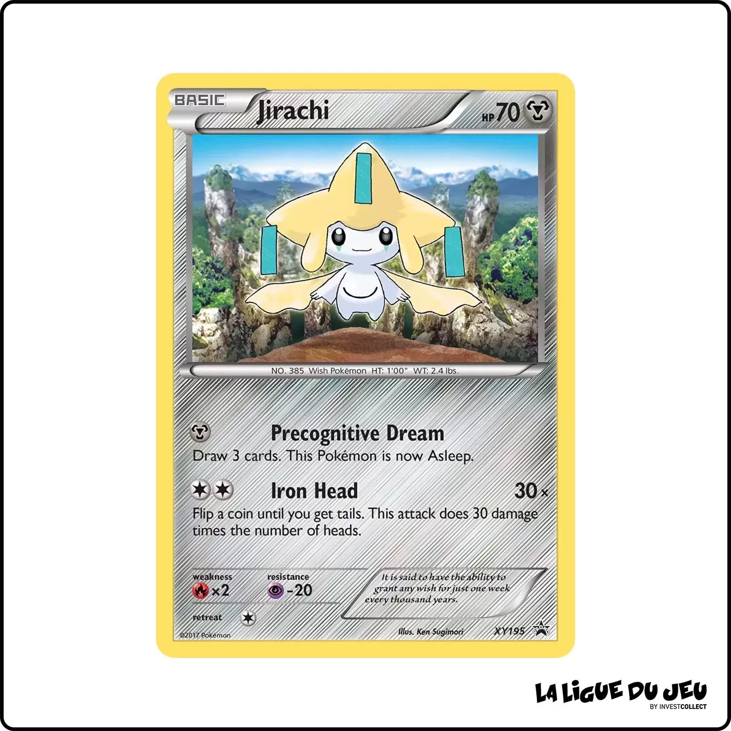 Promo - Pokemon - XY Promo - Jirachi XY195