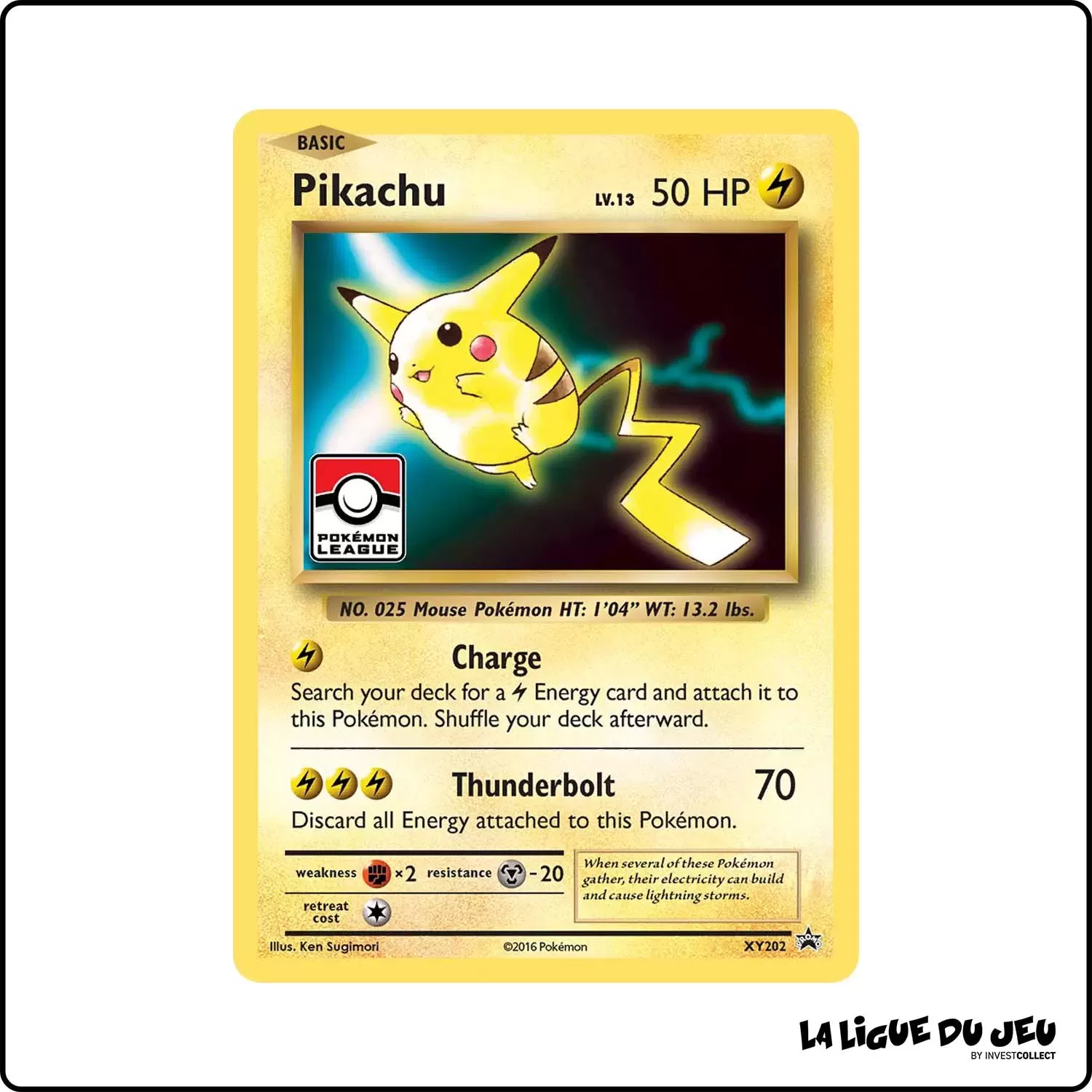 Promo - Pokemon - XY Promo - Pikachu XY202