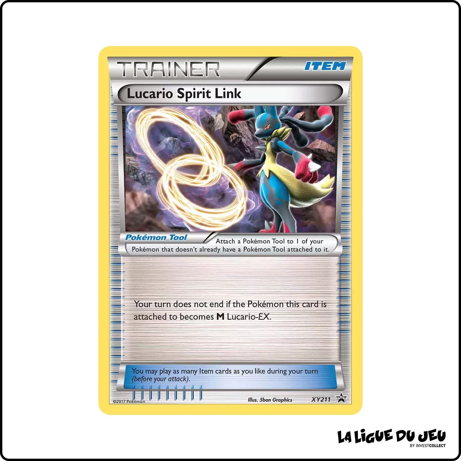 Promo - Pokemon - XY Promo - Lien Spirituel Lucario XY211