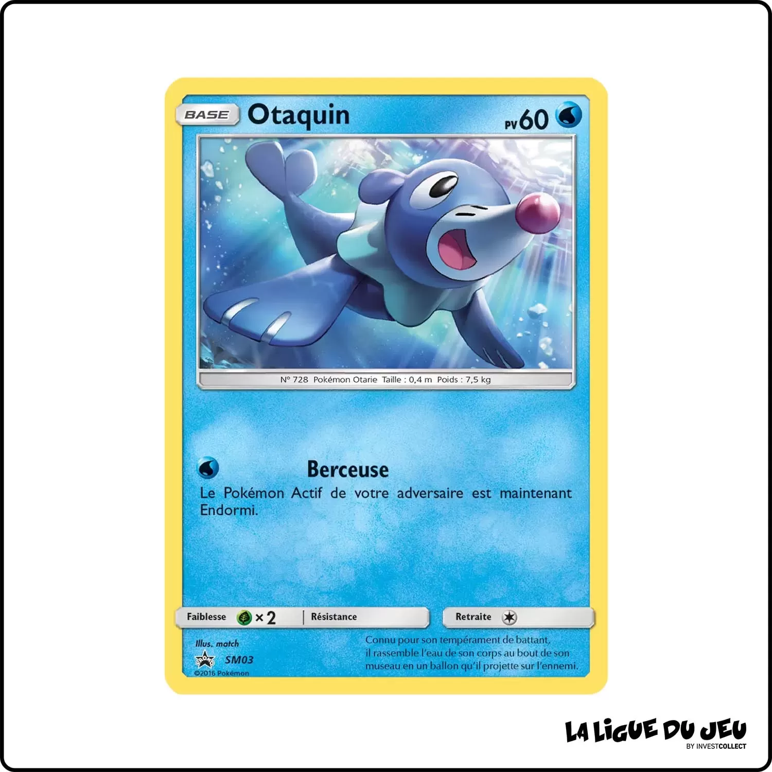 Promo - Pokemon - Soleil et Lune Promo - Otaquin SM03 Pokemon Company - 1