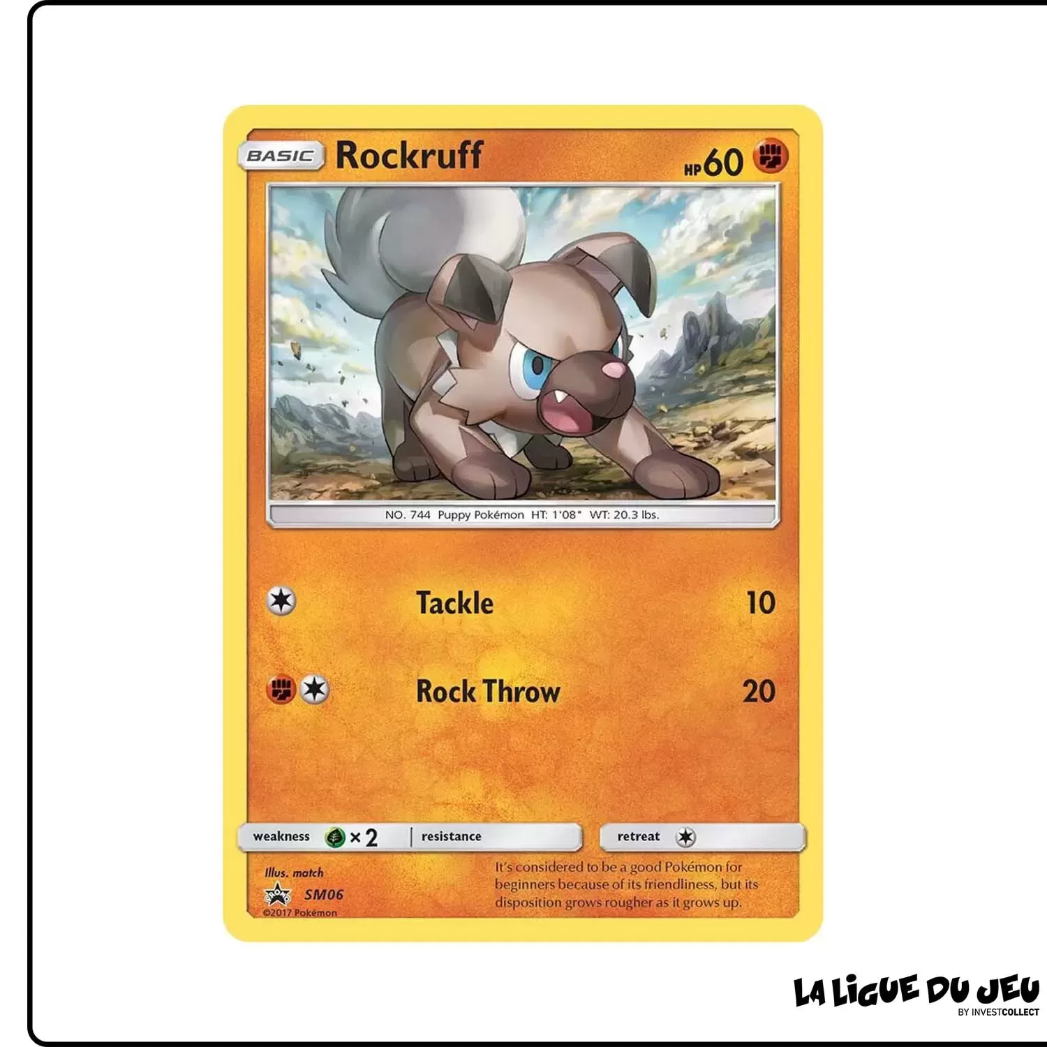 Promo - Pokemon - Soleil et Lune Promo - Rocabot SM06 Pokemon Company - 1