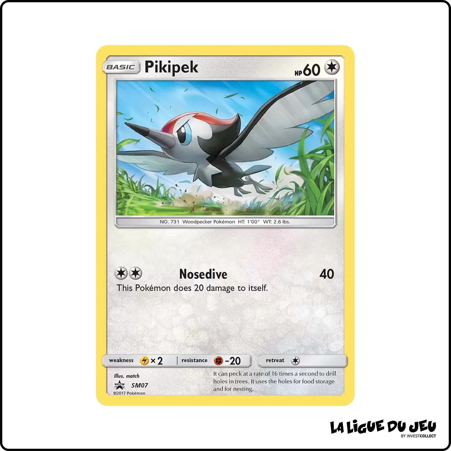 Promo - Pokemon - Soleil et Lune Promo - Picassaut SM07 Pokemon Company - 1