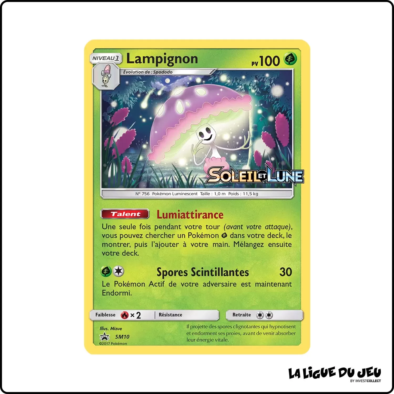 Promo - Pokemon - Soleil et Lune Promo - Lampignon SM10 Pokemon Company - 1