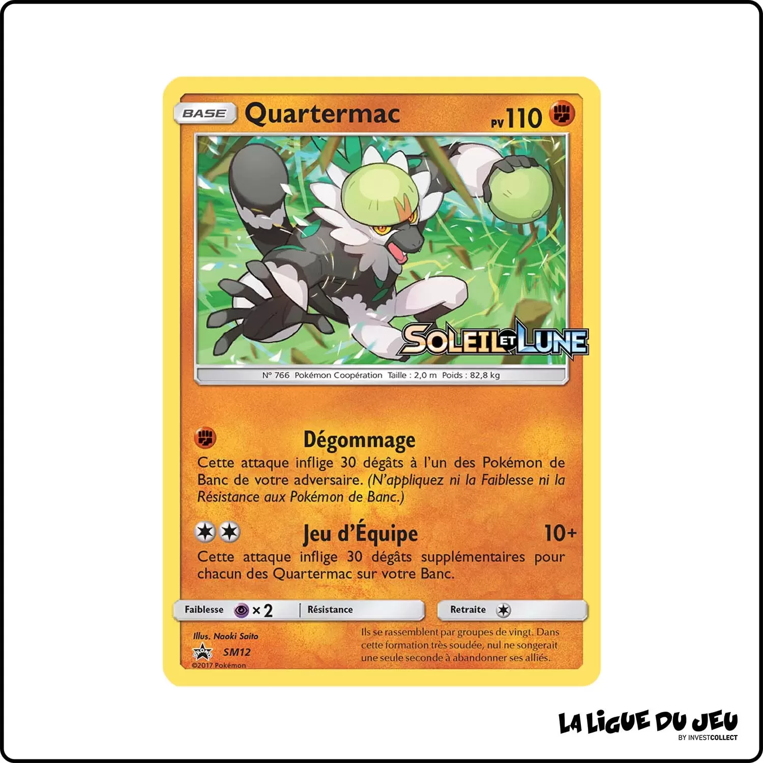 Promo - Pokemon - Soleil et Lune Promo - Quartermac SM12 Pokemon Company - 1