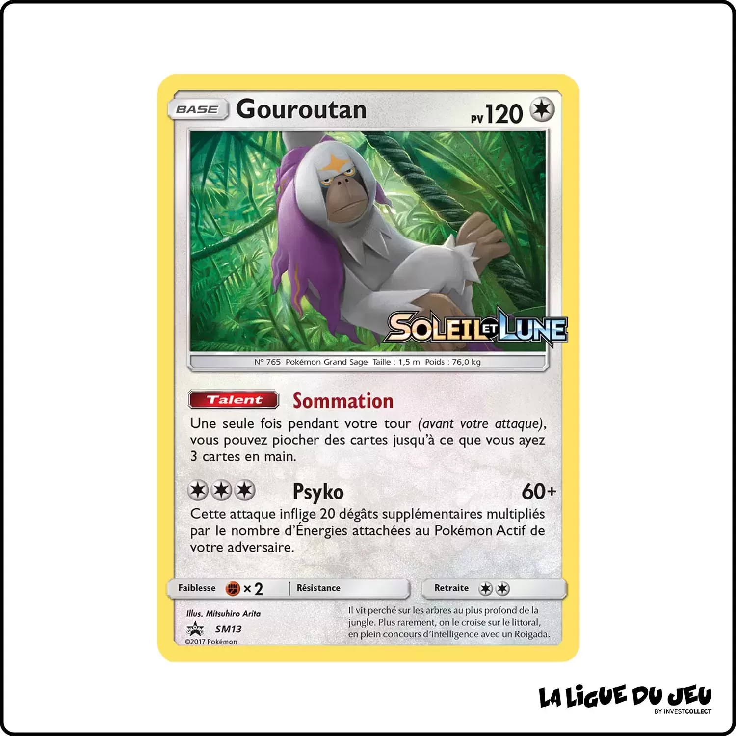 Promo - Pokemon - Soleil et Lune Promo - Gouroutan SM13 Pokemon Company - 1