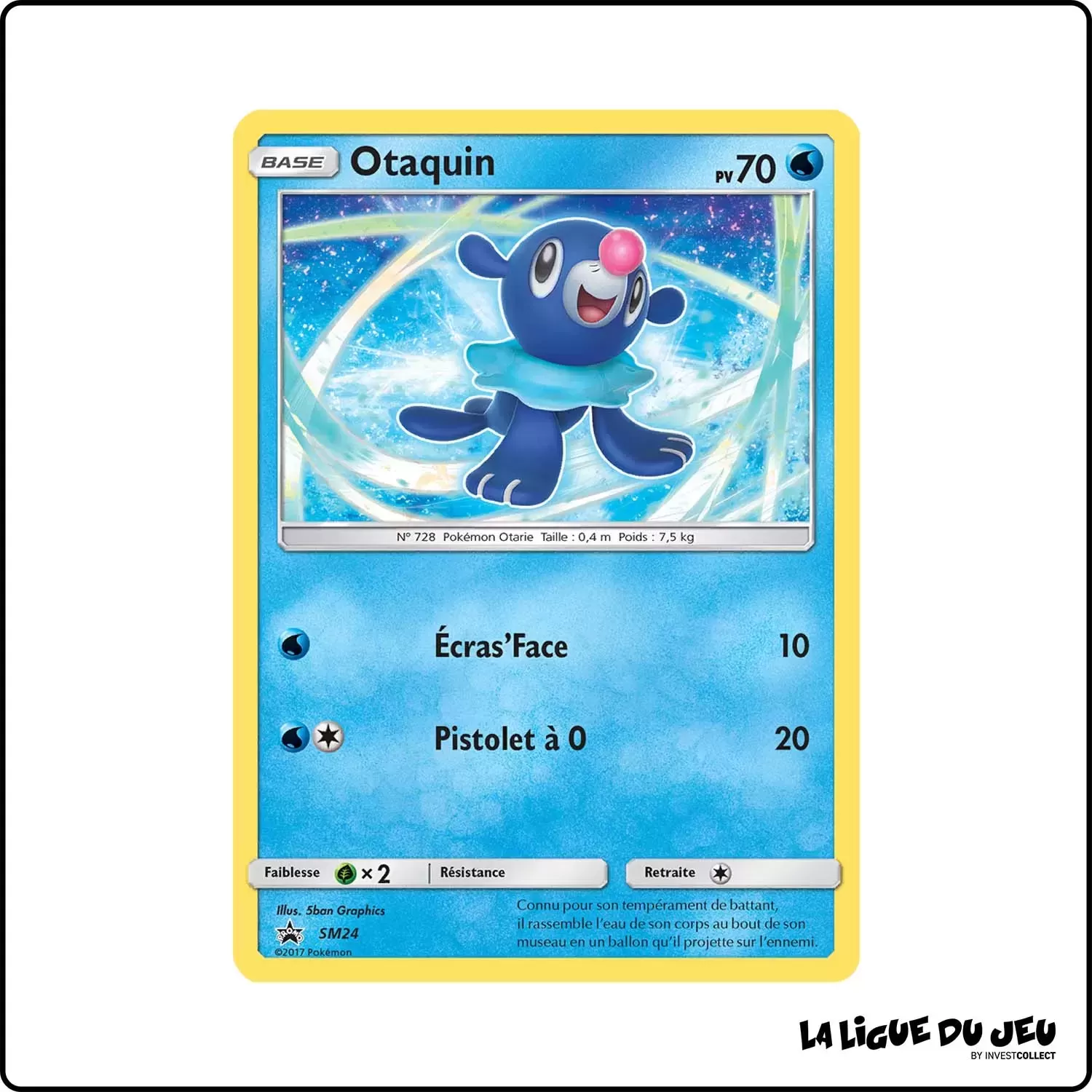 Promo - Pokemon - Soleil et Lune Promo - Otaquin SM24 Pokemon Company - 1