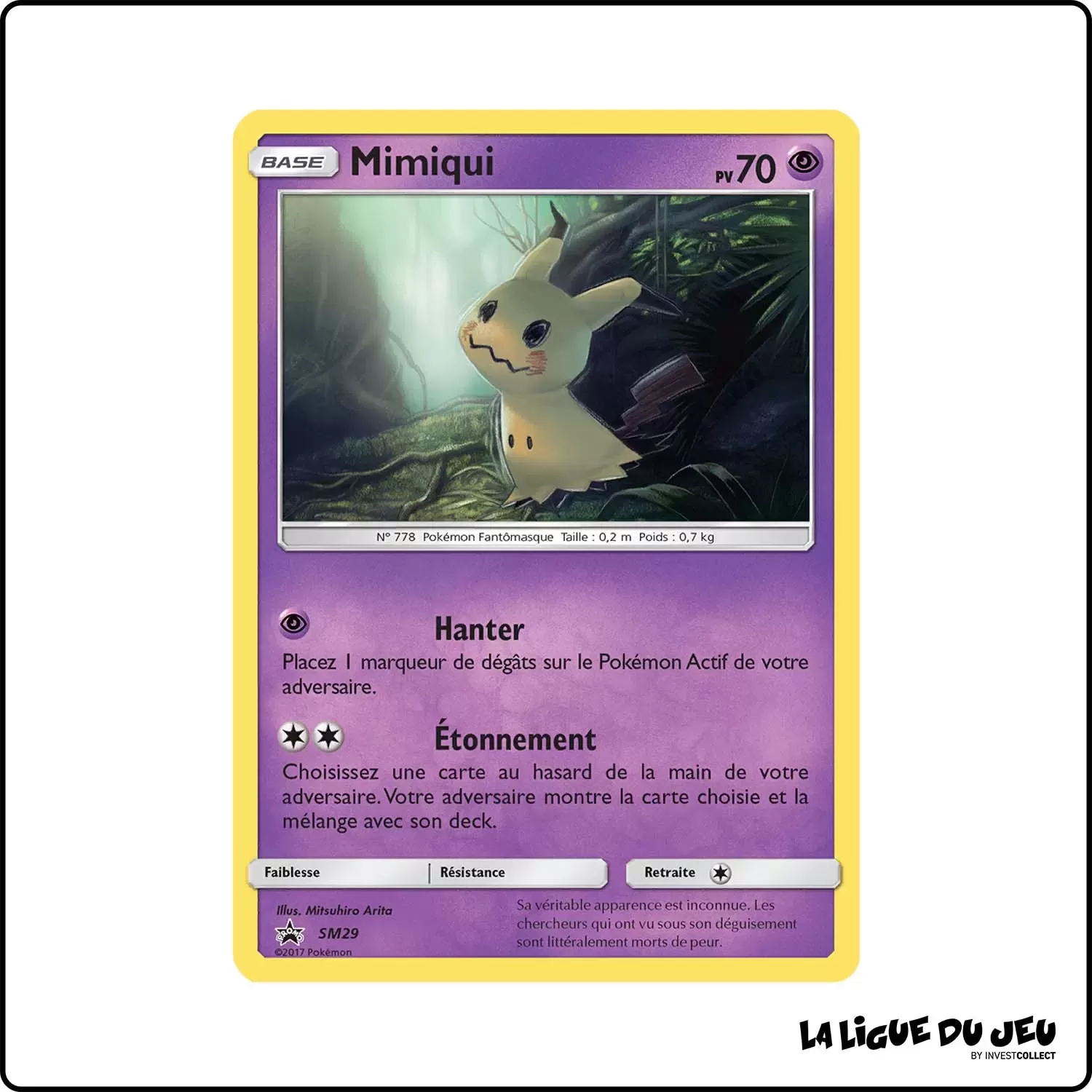 Promo - Pokemon - Soleil et Lune Promo - Mimiqui SM29 Pokemon Company - 1