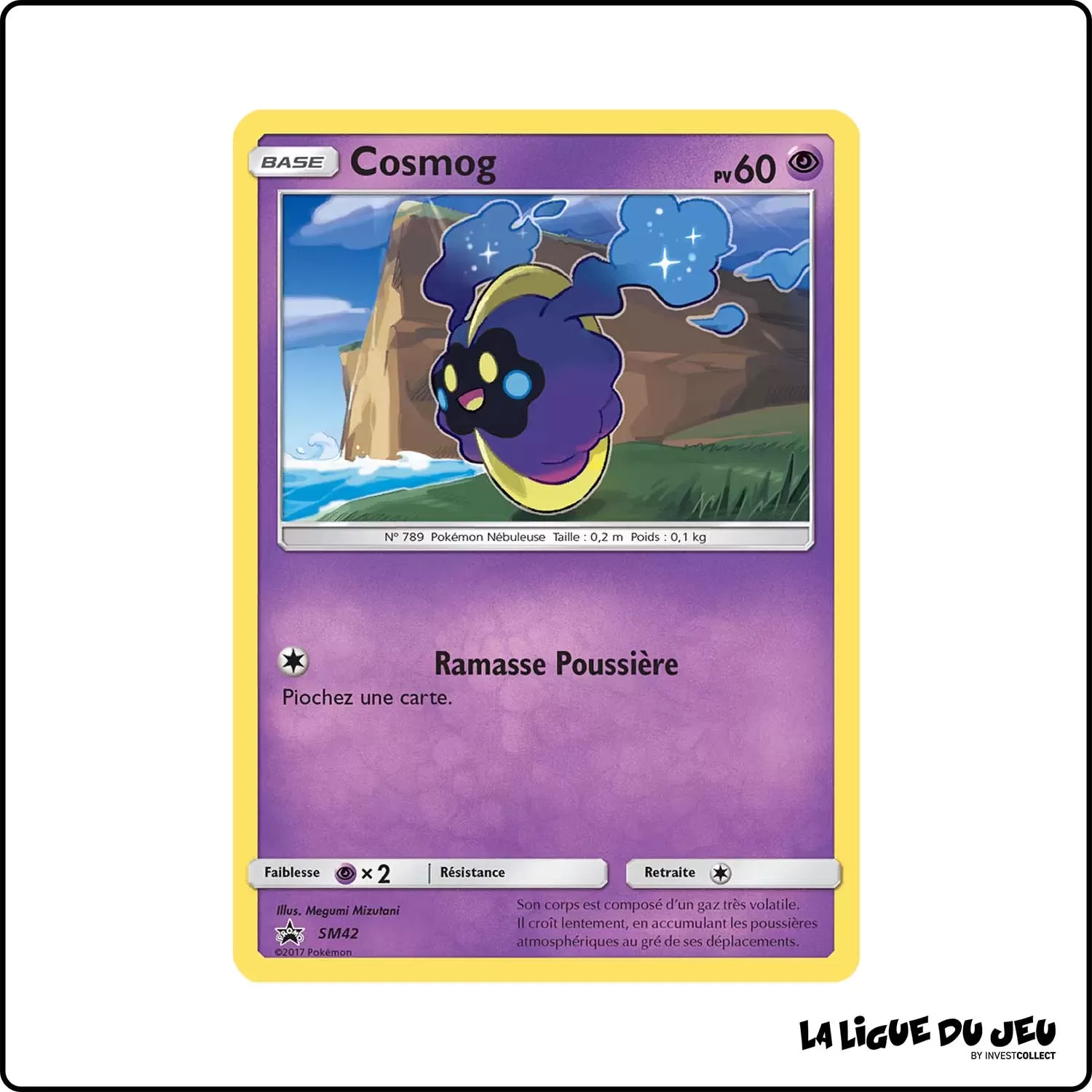 Promo - Pokemon - Soleil et Lune Promo - Cosmog SM42 Pokemon Company - 1