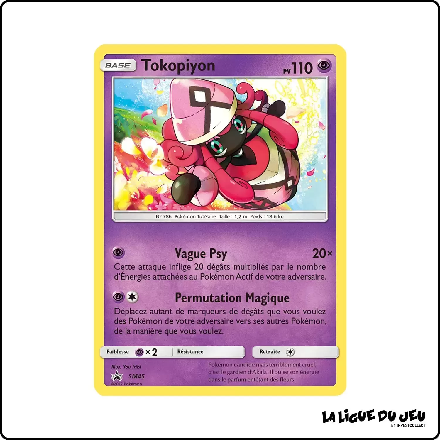 Promo - Pokemon - Soleil et Lune Promo - Tokopiyon SM45 Pokemon Company - 1