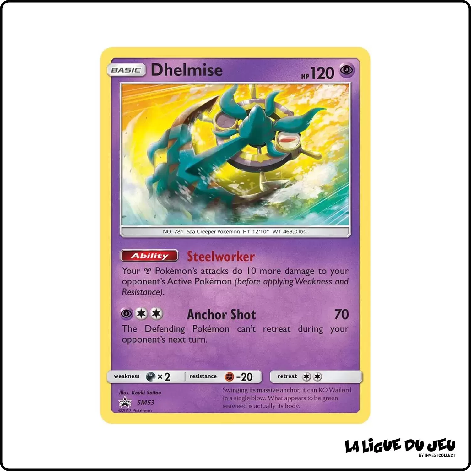 Promo - Pokemon - Soleil et Lune Promo - Sinistrail SM53 Pokemon Company - 1