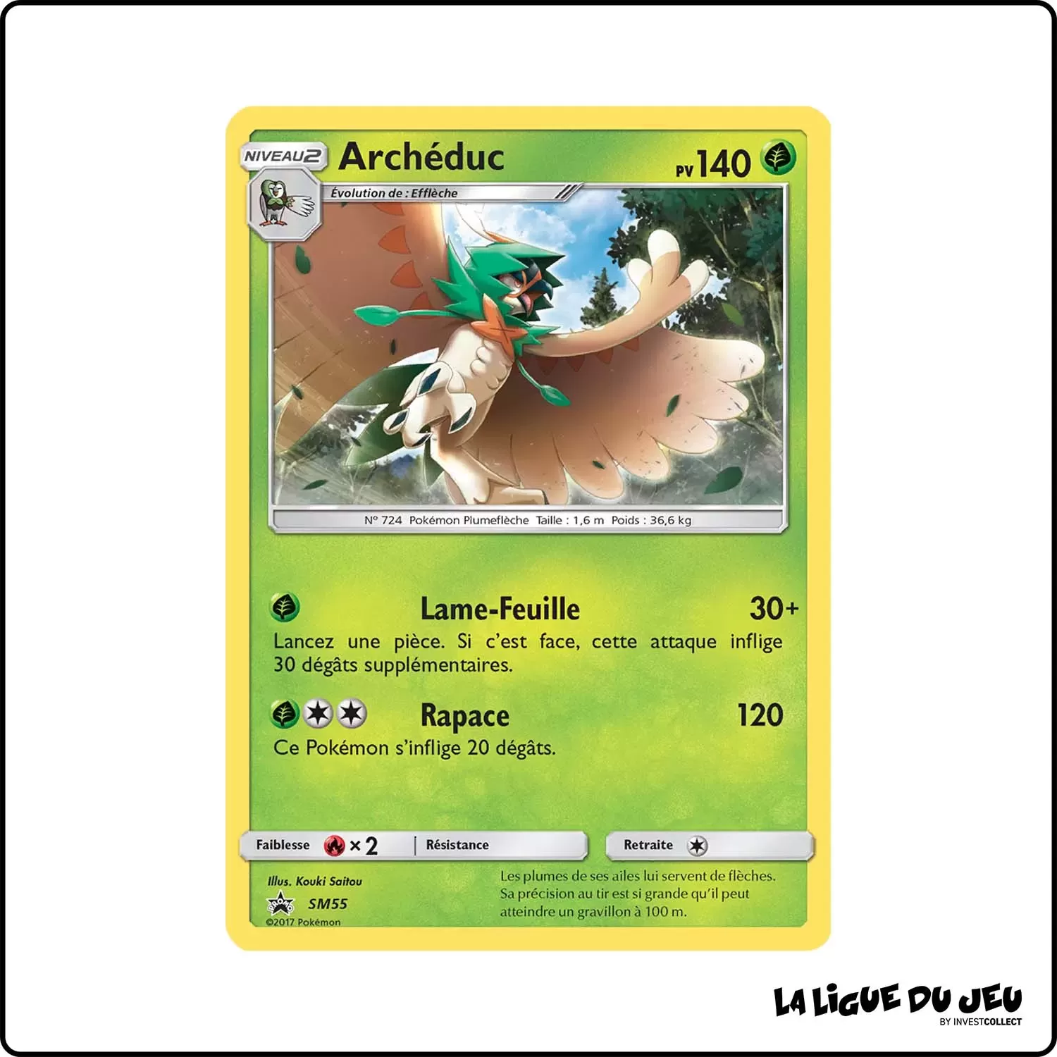 Promo - Pokemon - Soleil et Lune Promo - Archéduc SM55 Pokemon Company - 1