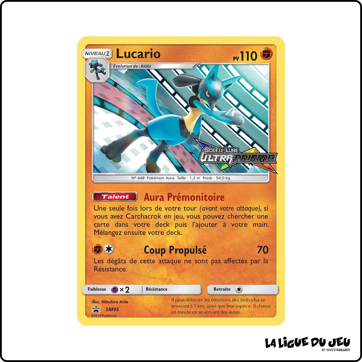 Promo - Pokemon - Soleil et Lune Promo - Lucario SM95 Pokemon Company - 1