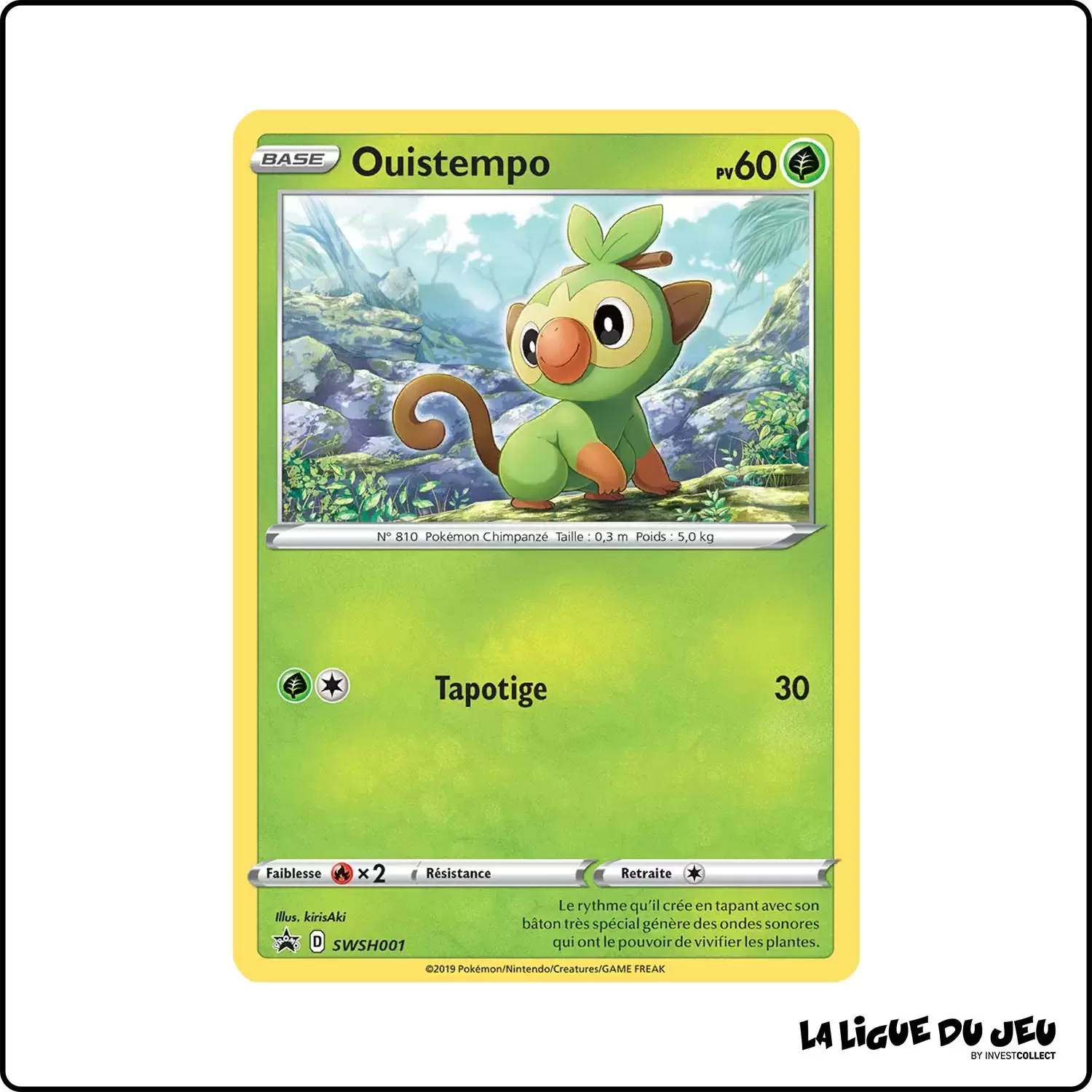 Promo - Pokemon - Épée et Bouclier Promo - Ouistempo SWSH001 The Pokémon Company - 1