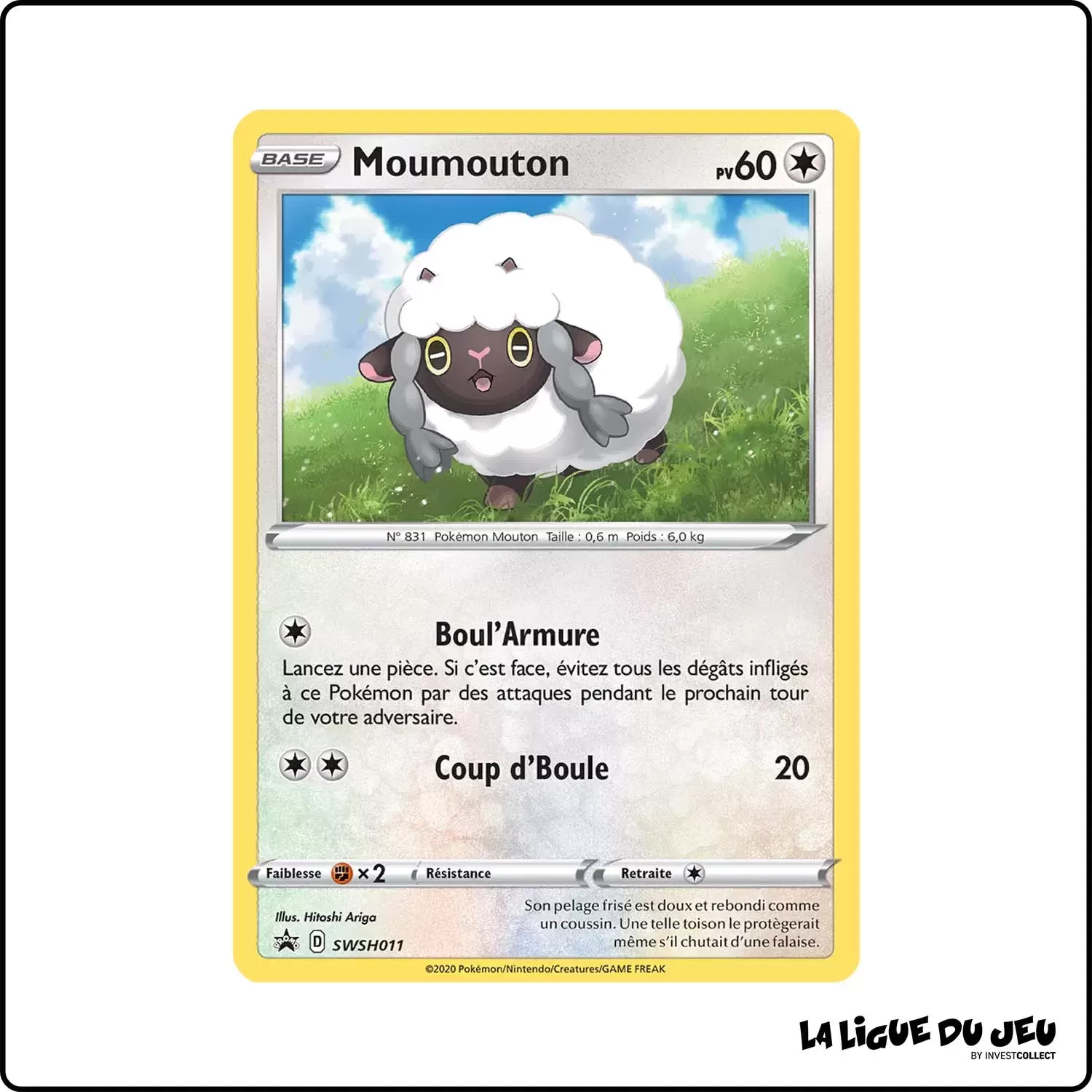 Promo - Pokemon - Épée et Bouclier Promo - Moumouton SWSH011