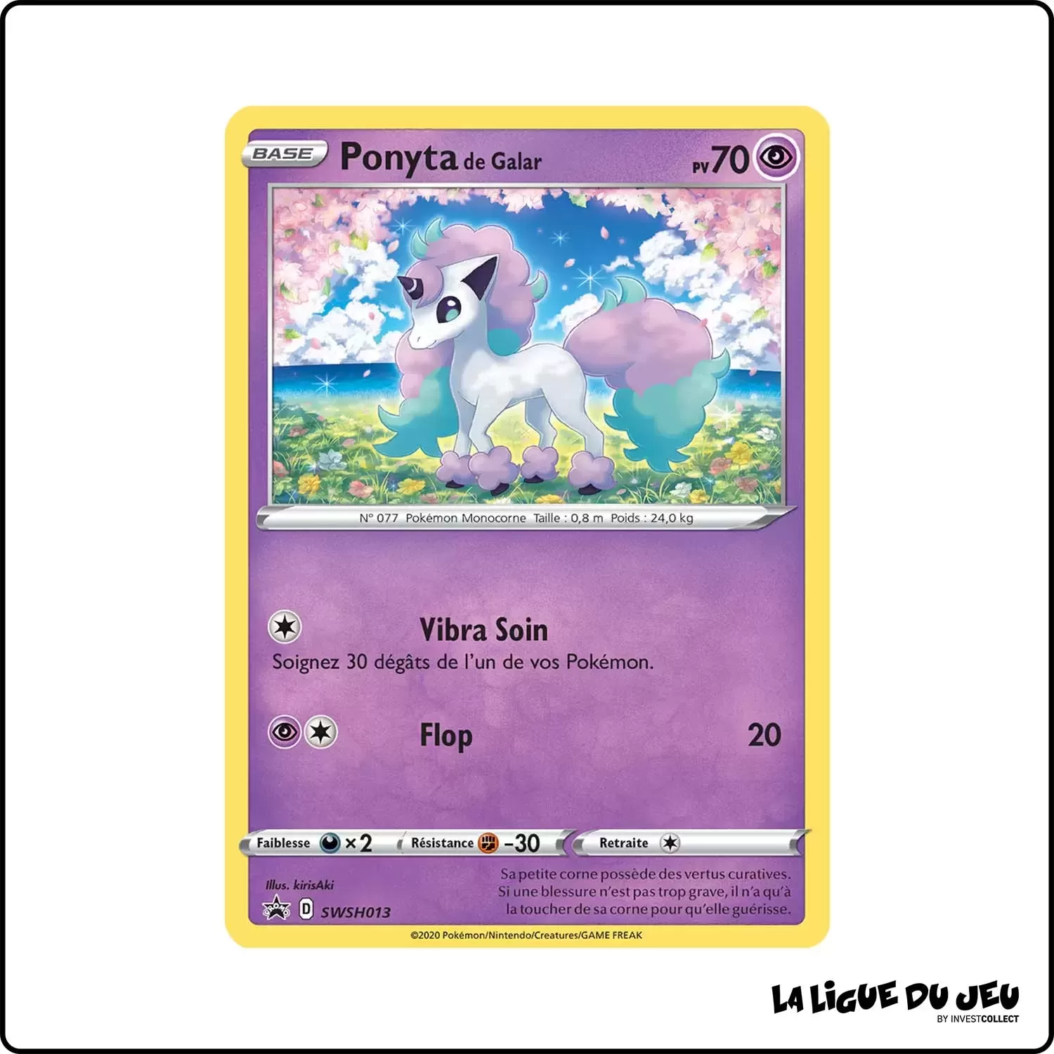 Promo - Pokemon - Épée et Bouclier Promo - Ponyta de Galar SWSH013