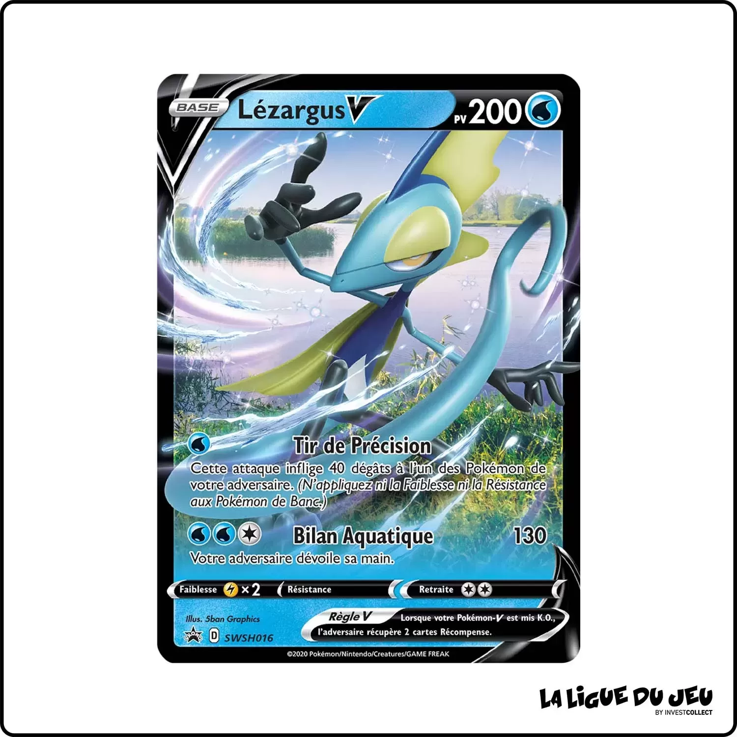 Promo - Pokemon - Épée et Bouclier Promo - Lézargus-V SWSH016