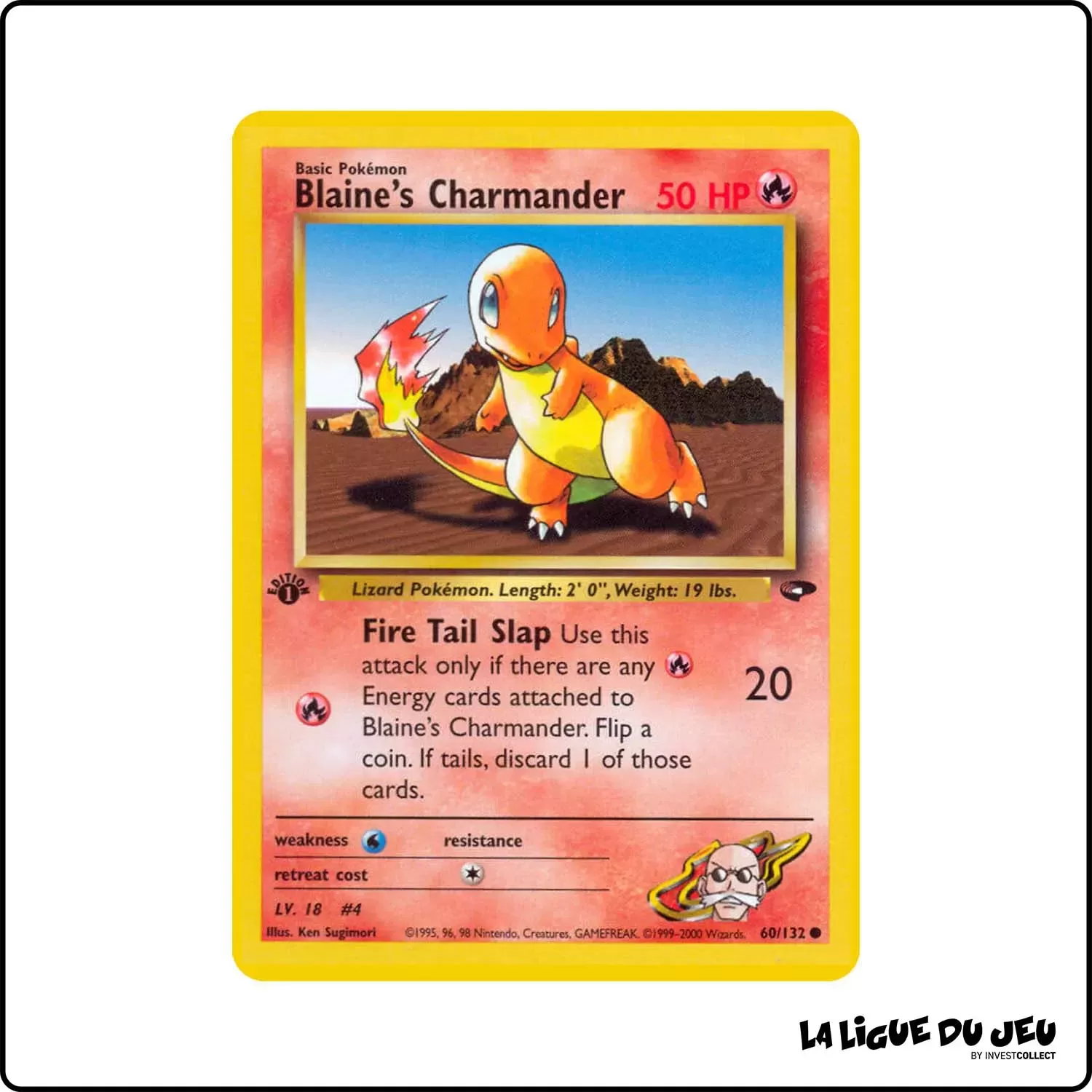 Commune - Pokemon - Gym Challenge - Blaine's Charmander 60/132 Wizards - 1