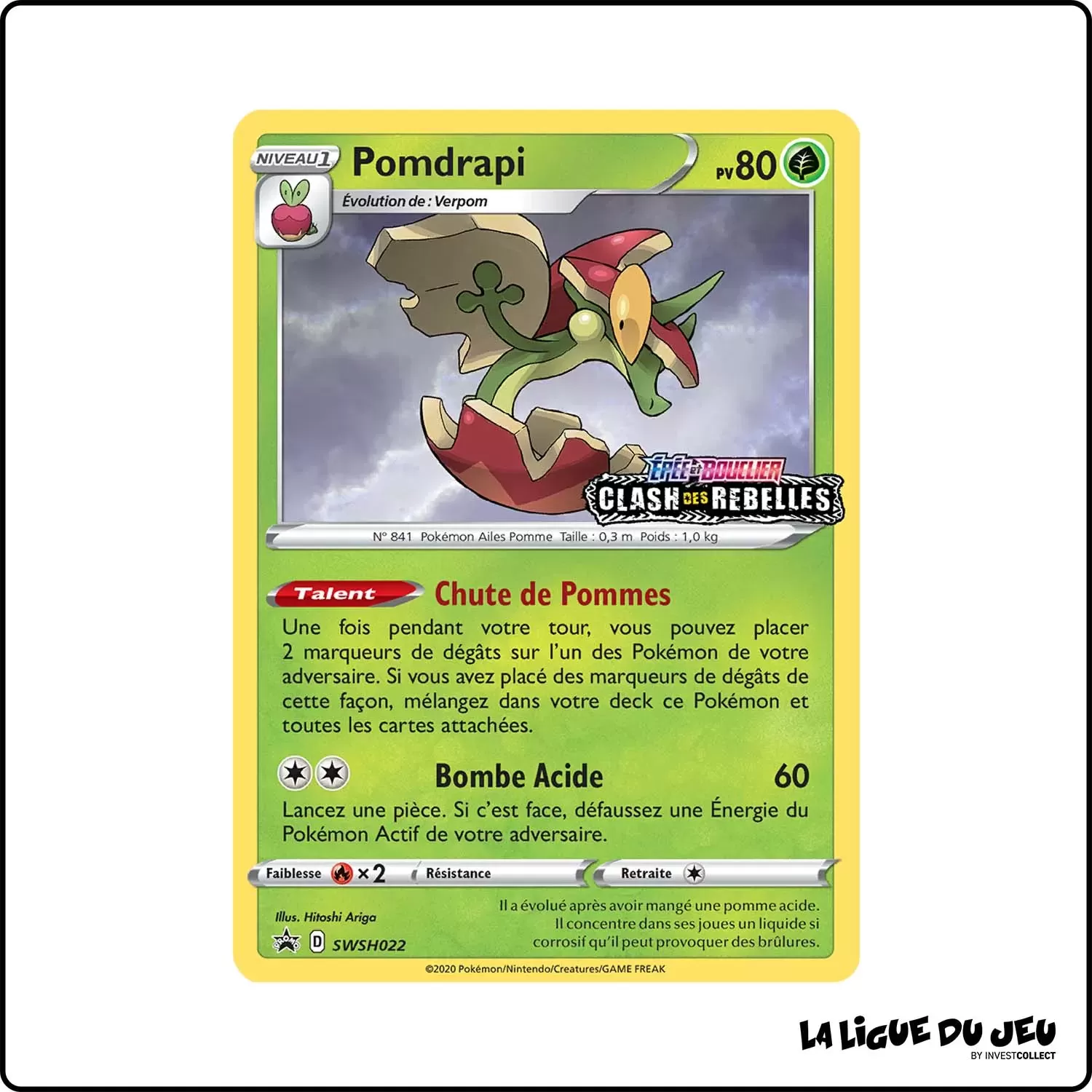 Promo - Pokemon - Épée et Bouclier Promo - Pomdrapi SWSH022