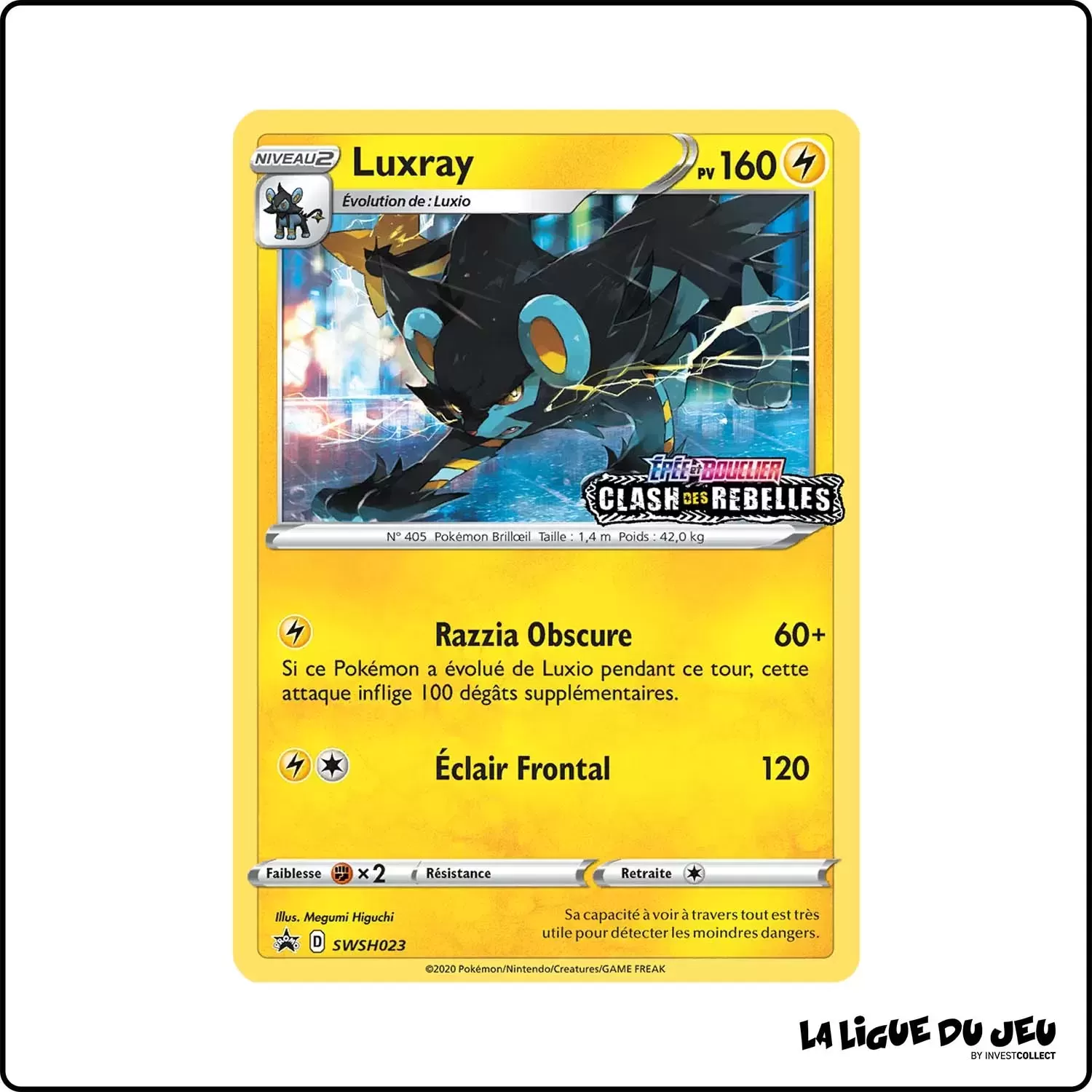 Promo - Pokemon - Épée et Bouclier Promo - Luxray SWSH023