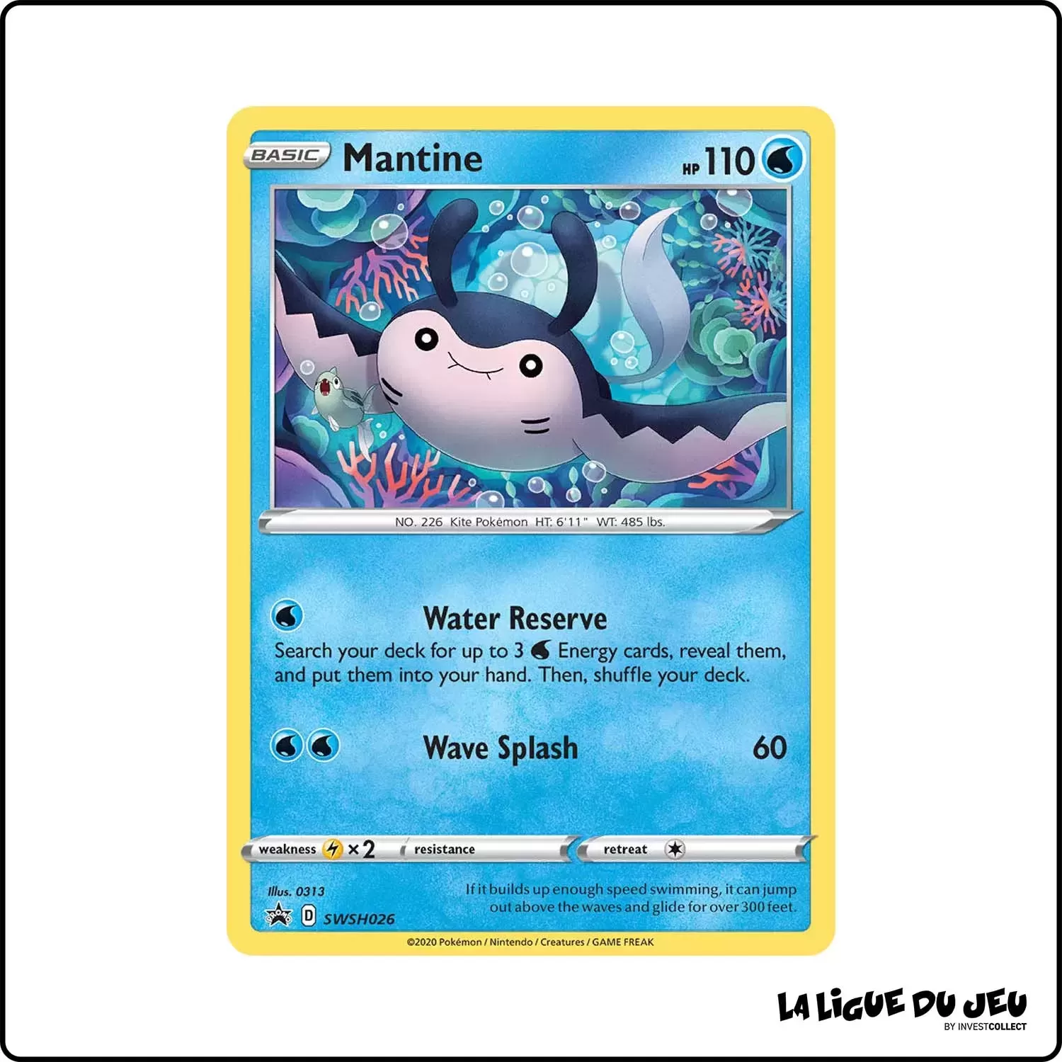 Promo - Pokemon - Épée et Bouclier Promo - Démanta SWSH026