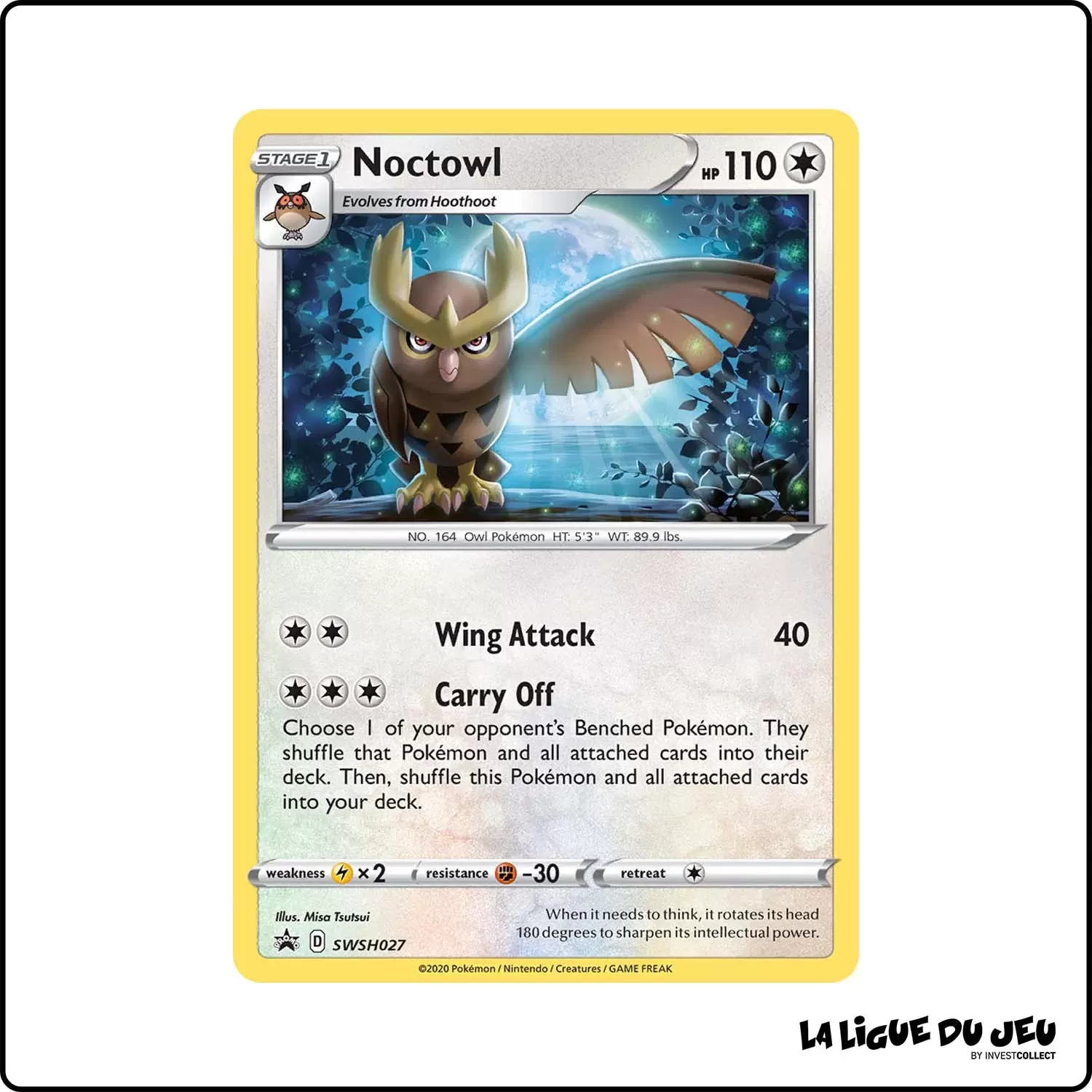 Promo - Pokemon - Épée et Bouclier Promo - Noarfang SWSH027 The Pokémon Company - 1