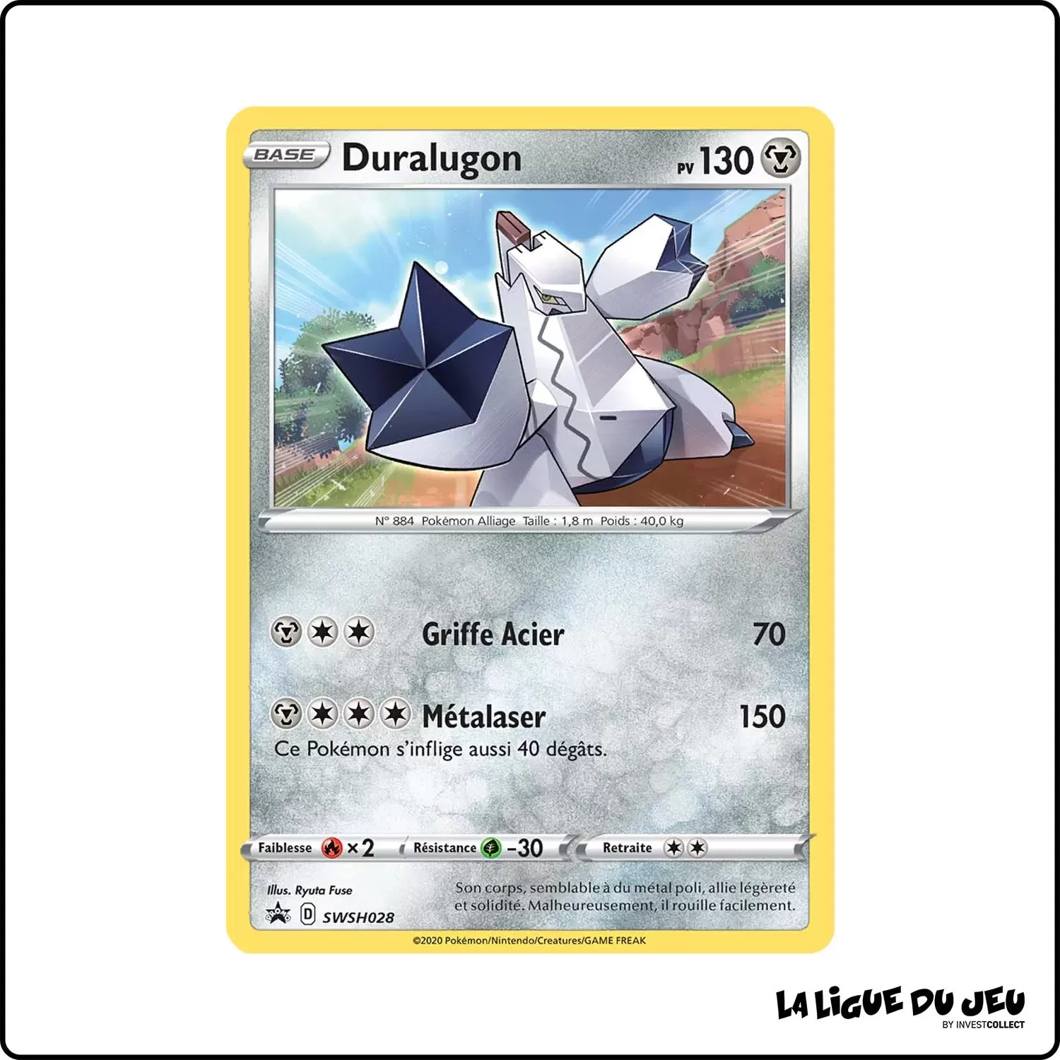 Promo - Pokemon - Épée et Bouclier Promo - Duralugon SWSH028 The Pokémon Company - 1