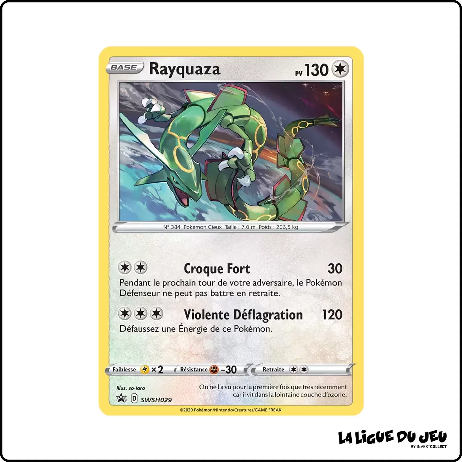 Promo - Pokemon - Épée et Bouclier Promo - Rayquaza SWSH029