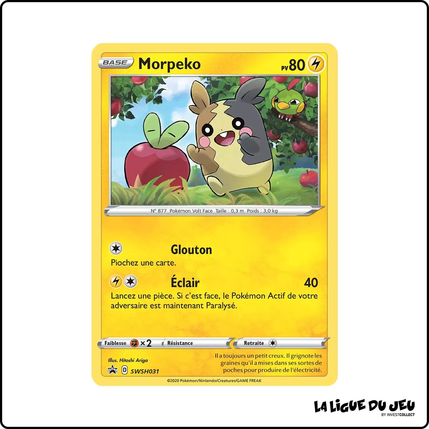 Promo - Pokemon - Épée et Bouclier Promo - Morpeko SWSH031