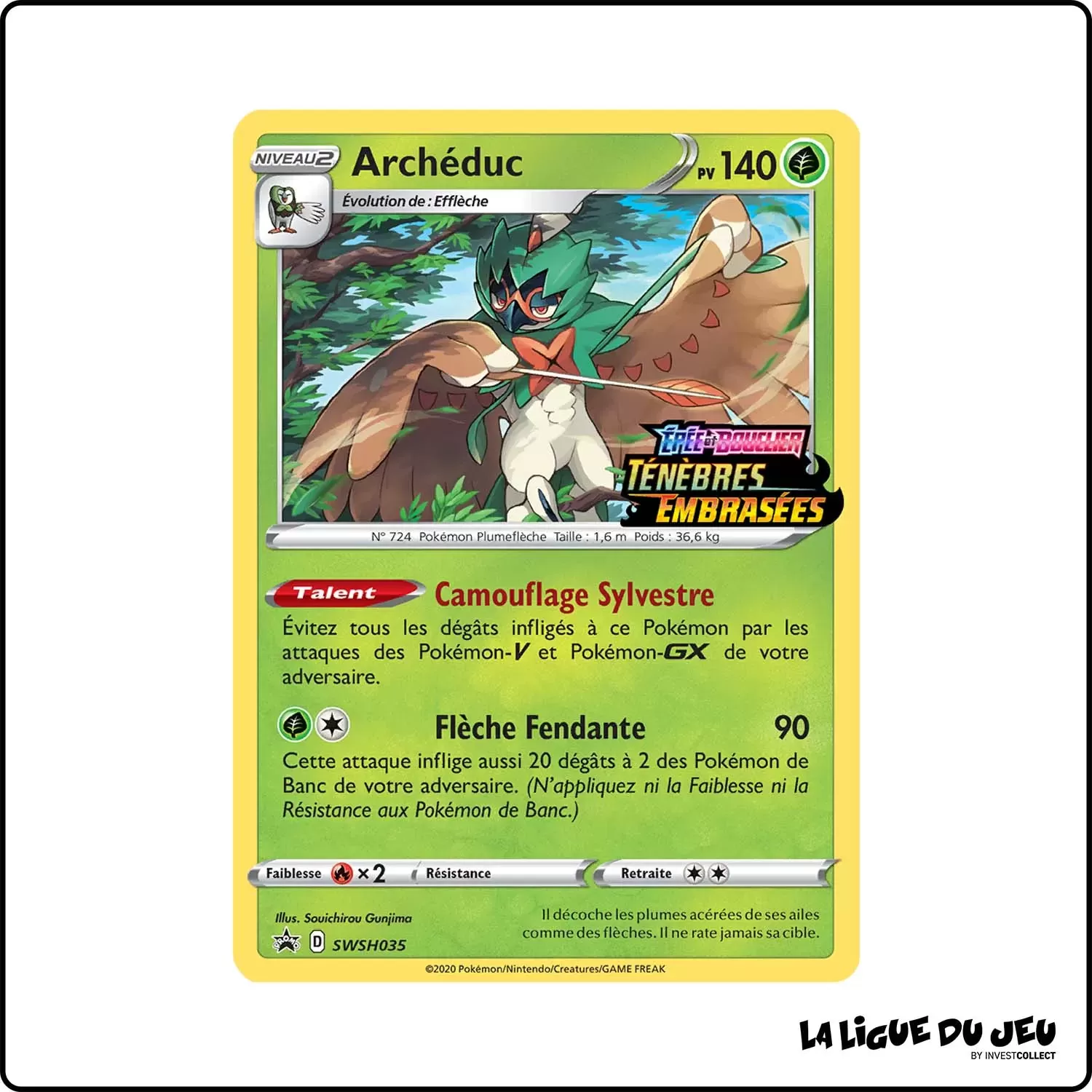 Promo - Pokemon - Épée et Bouclier Promo - Archéduc SWSH035 The Pokémon Company - 1