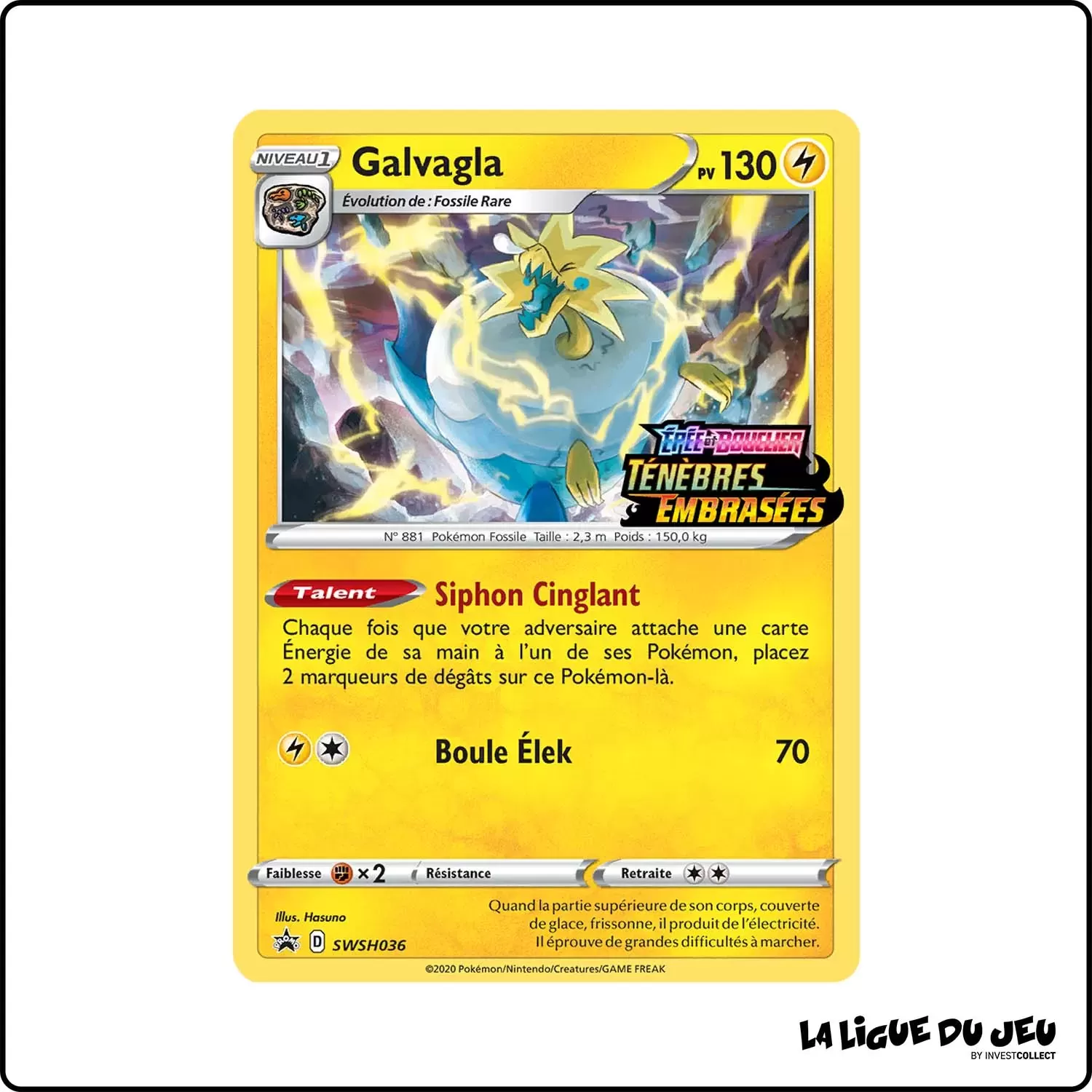 Promo - Pokemon - Épée et Bouclier Promo - Galvagla SWSH036