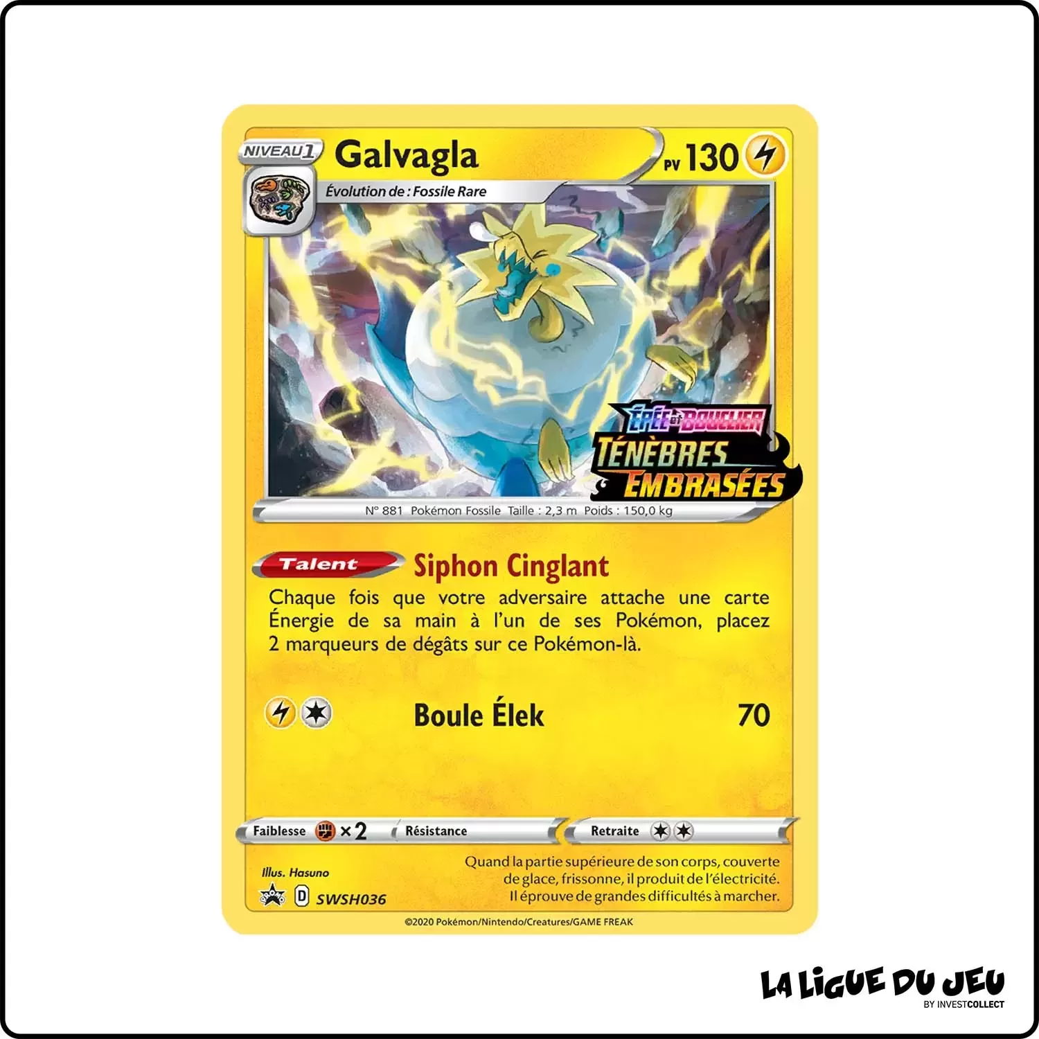 Promo - Pokemon - Épée et Bouclier Promo - Galvagla SWSH036