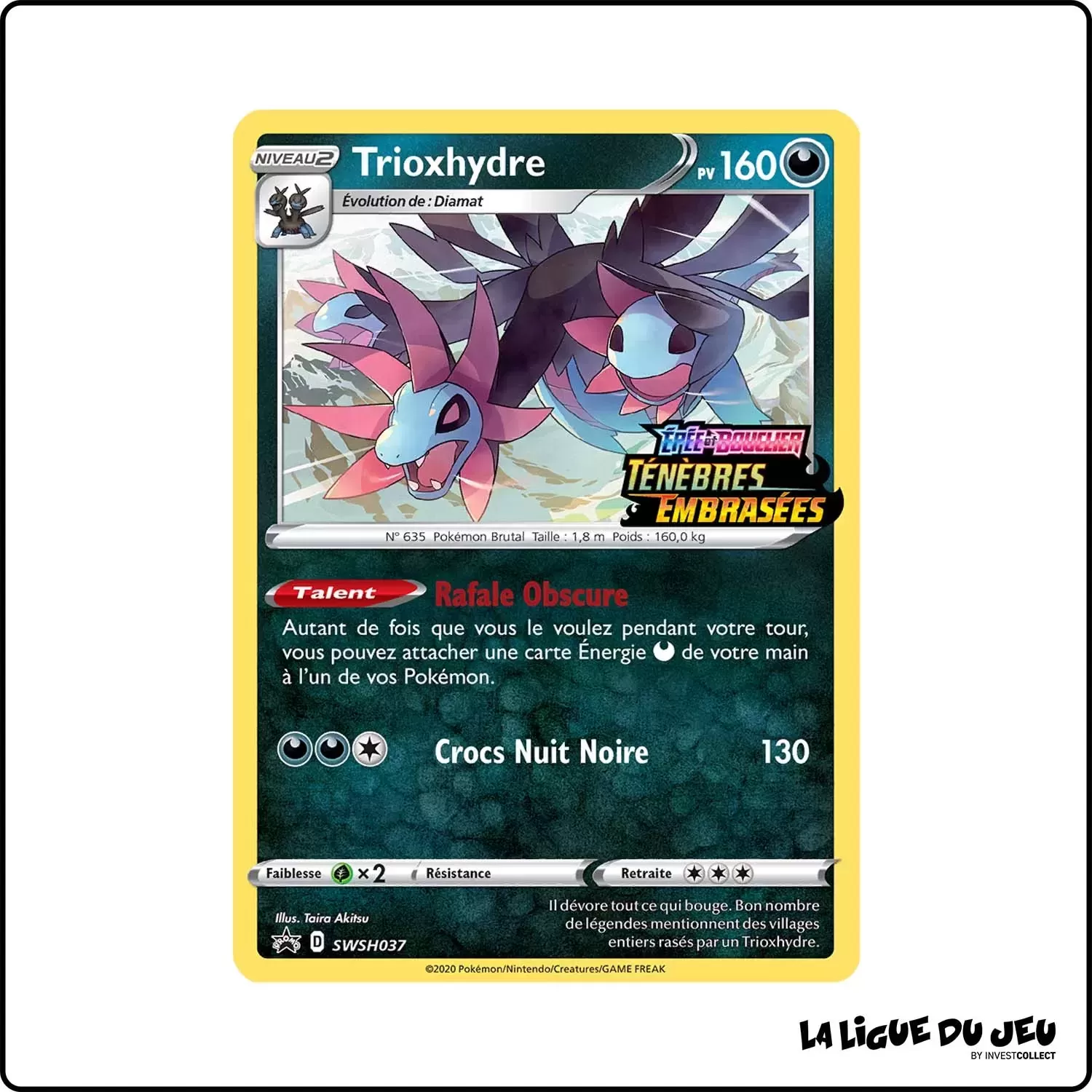 Promo - Pokemon - Épée et Bouclier Promo - Trioxhydre SWSH037