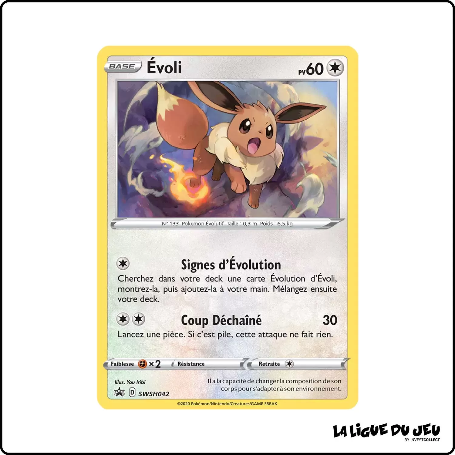 Promo - Pokemon - Épée et Bouclier Promo - Évoli SWSH042