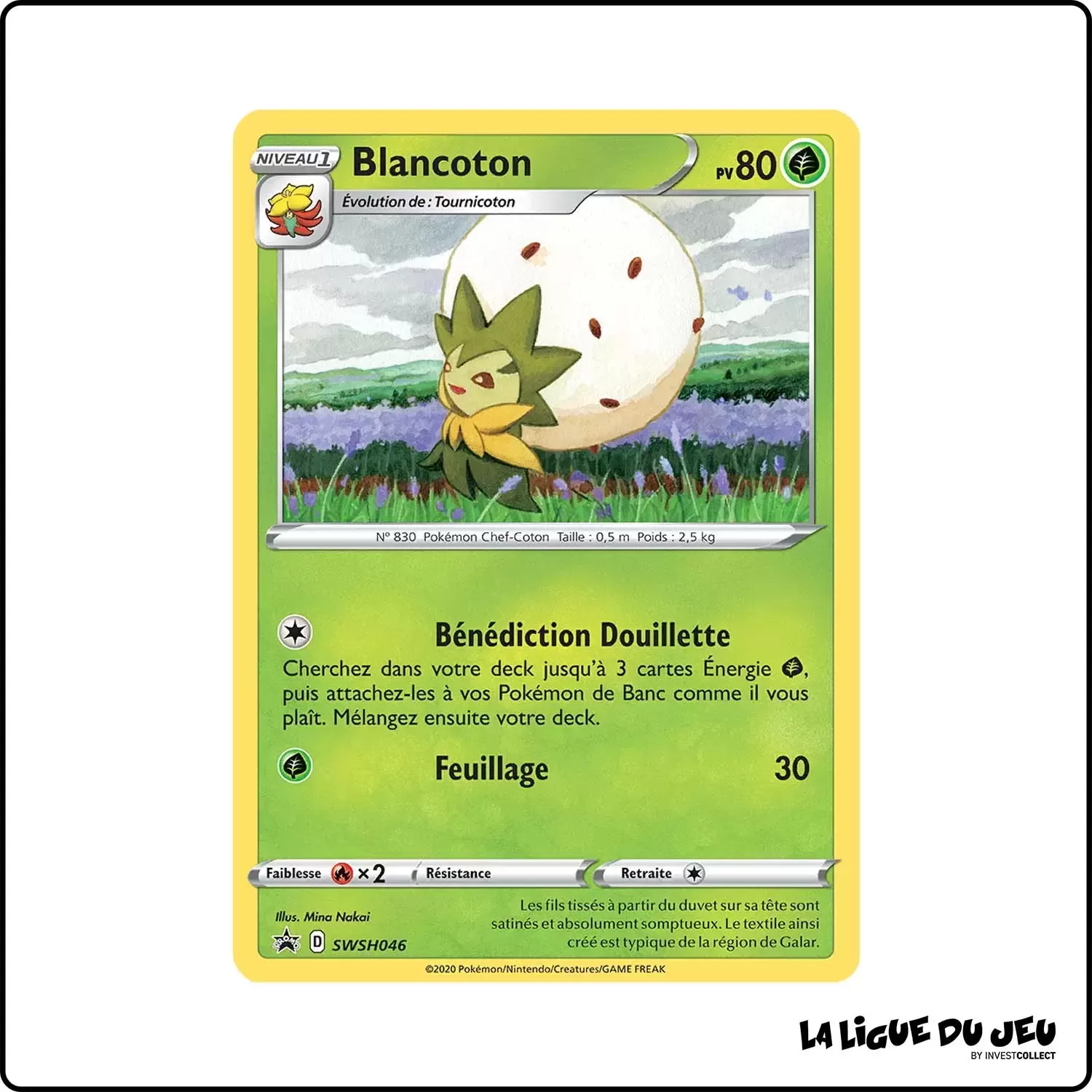 Promo - Pokemon - Épée et Bouclier Promo - Blancoton SWSH046 The Pokémon Company - 1