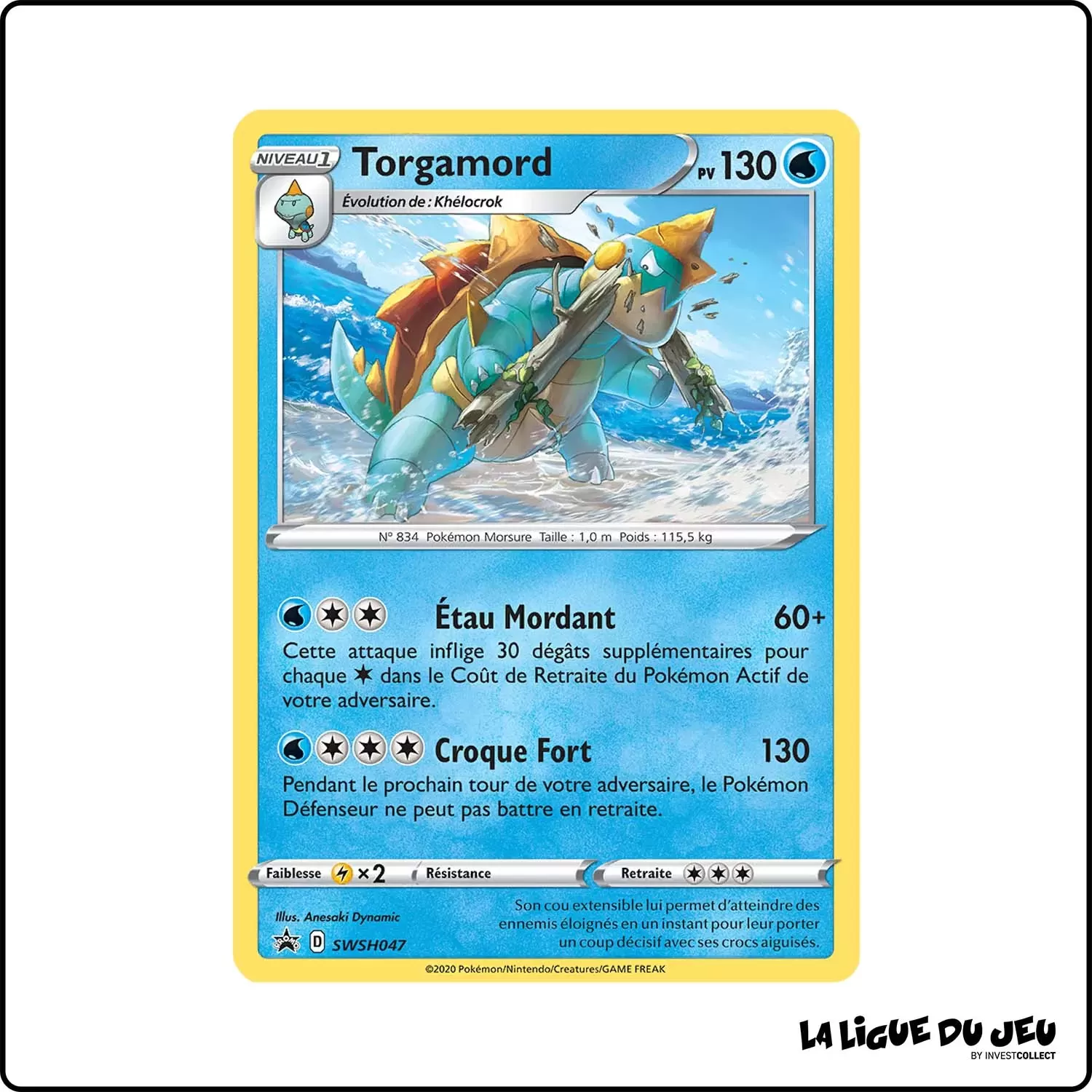 Promo - Pokemon - Épée et Bouclier Promo - Torgamord SWSH047