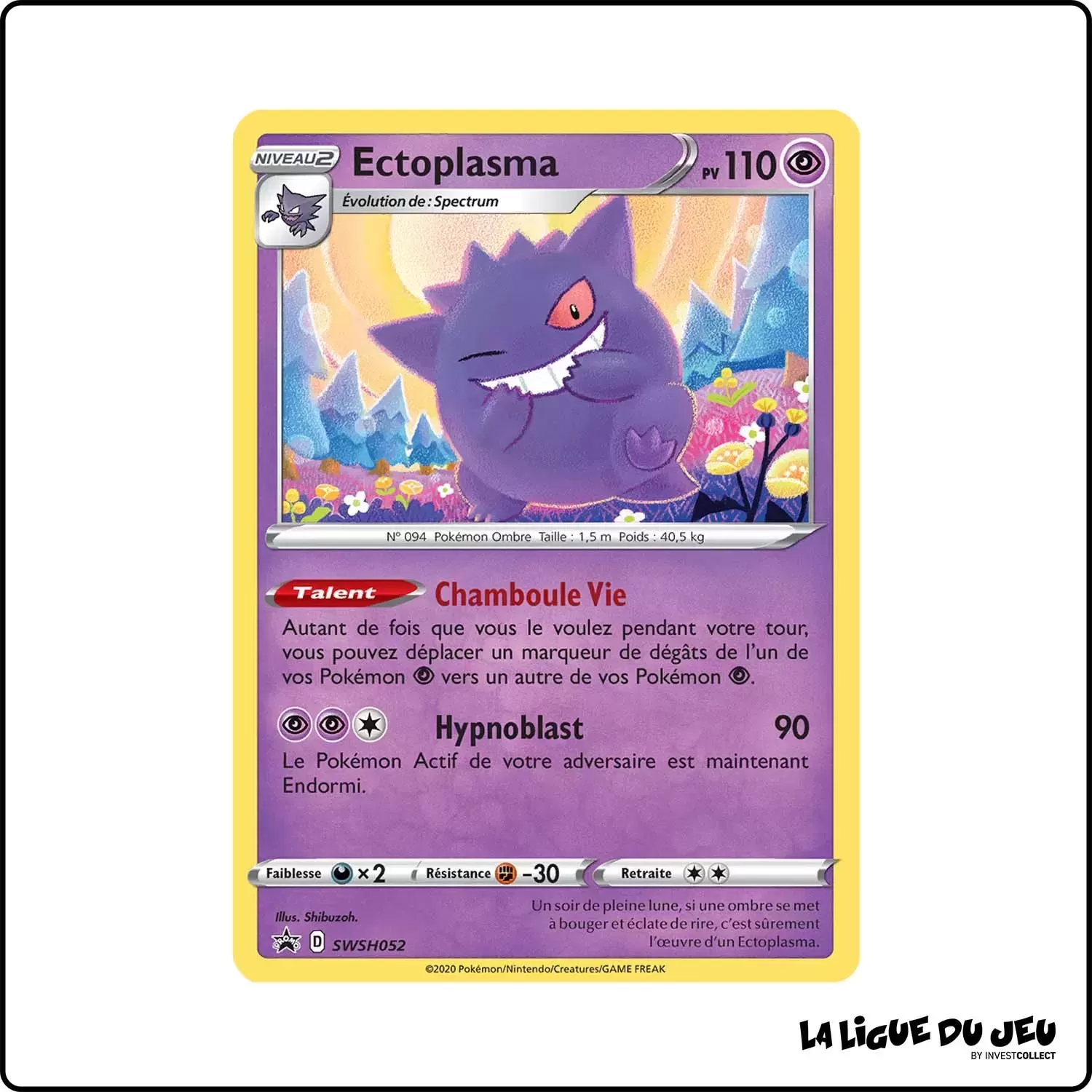 Promo - Pokemon - Épée et Bouclier Promo - Ectoplasma SWSH052