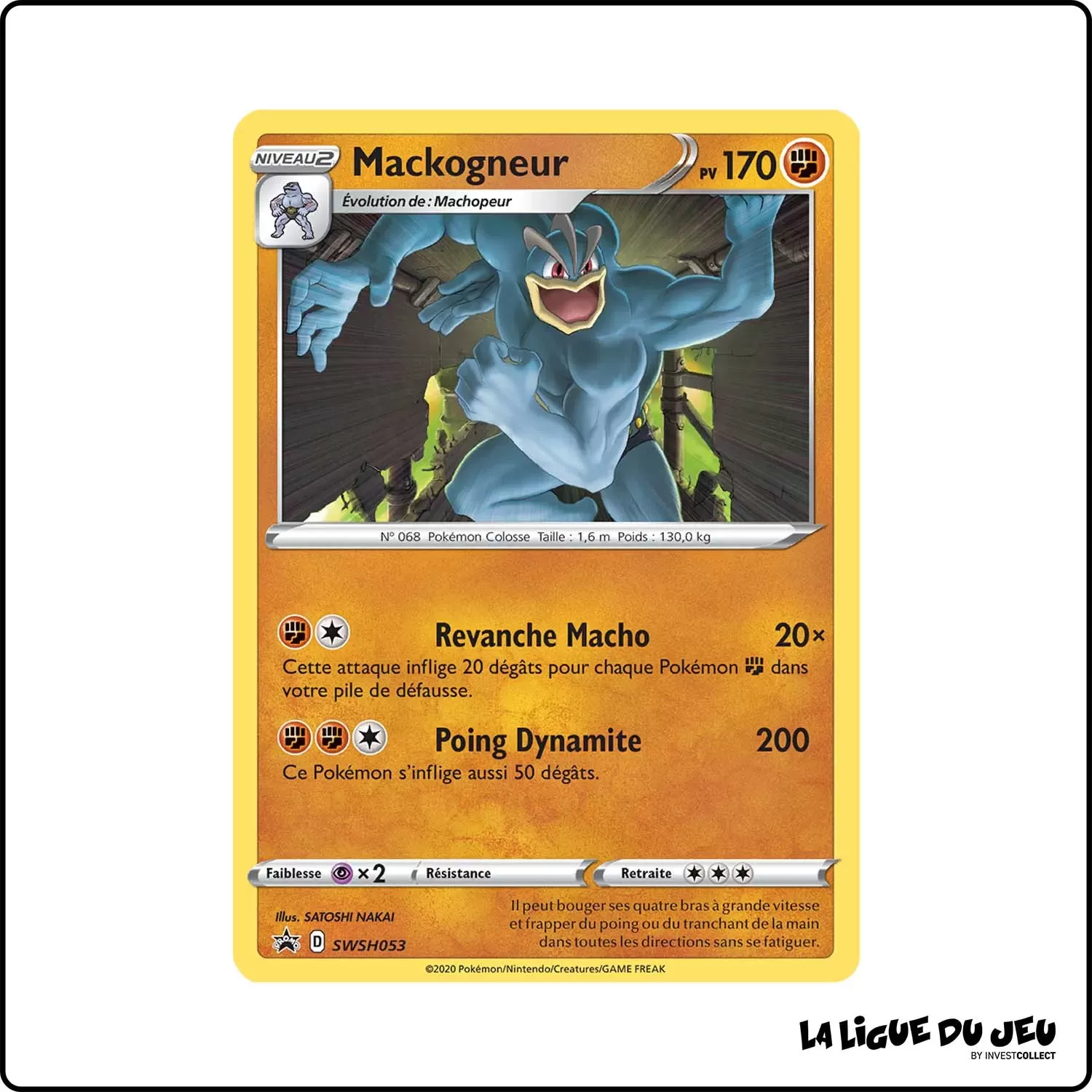 Promo - Pokemon - Épée et Bouclier Promo - Mackogneur SWSH053