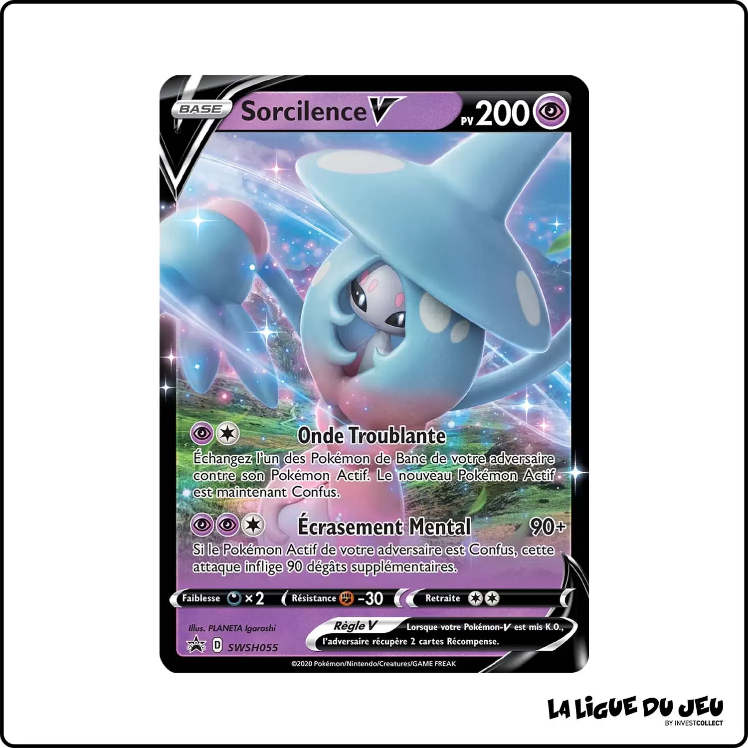 Promo - Pokemon - Épée et Bouclier Promo - Sorcilence-V SWSH055