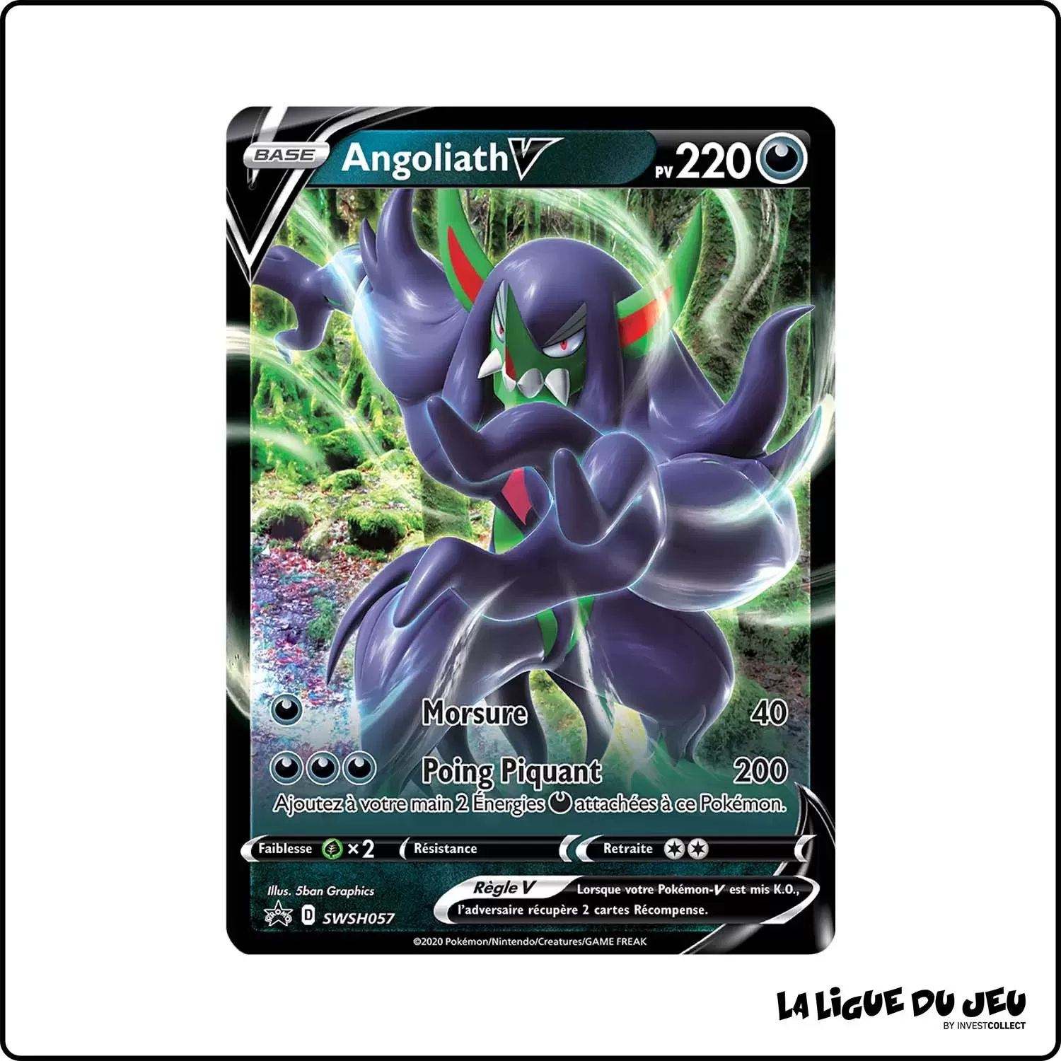 Promo - Pokemon - Épée et Bouclier Promo - Angoliath-V SWSH057